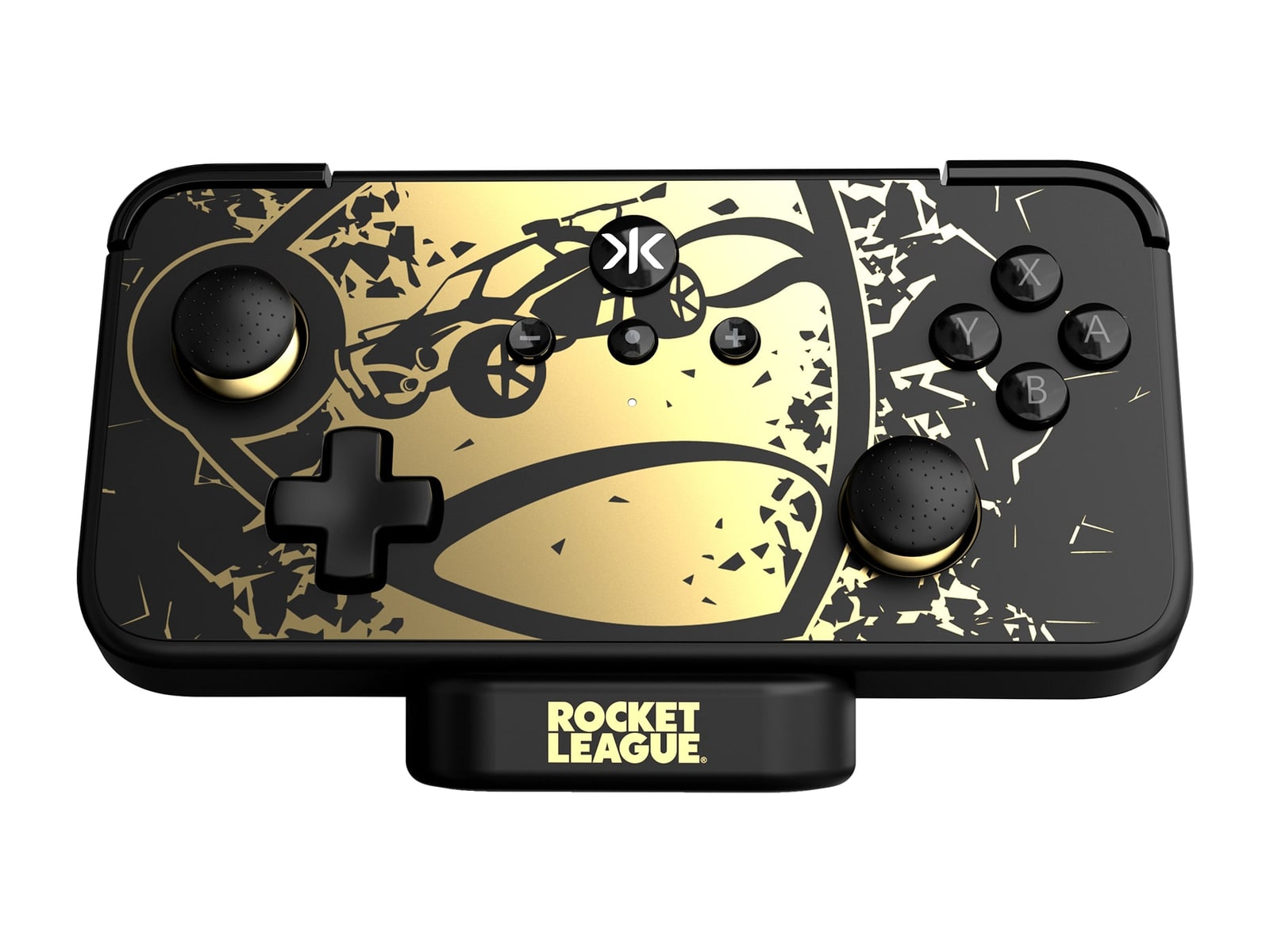 CRKD - NEO S Rocket League Gold Edition with Charging Dock