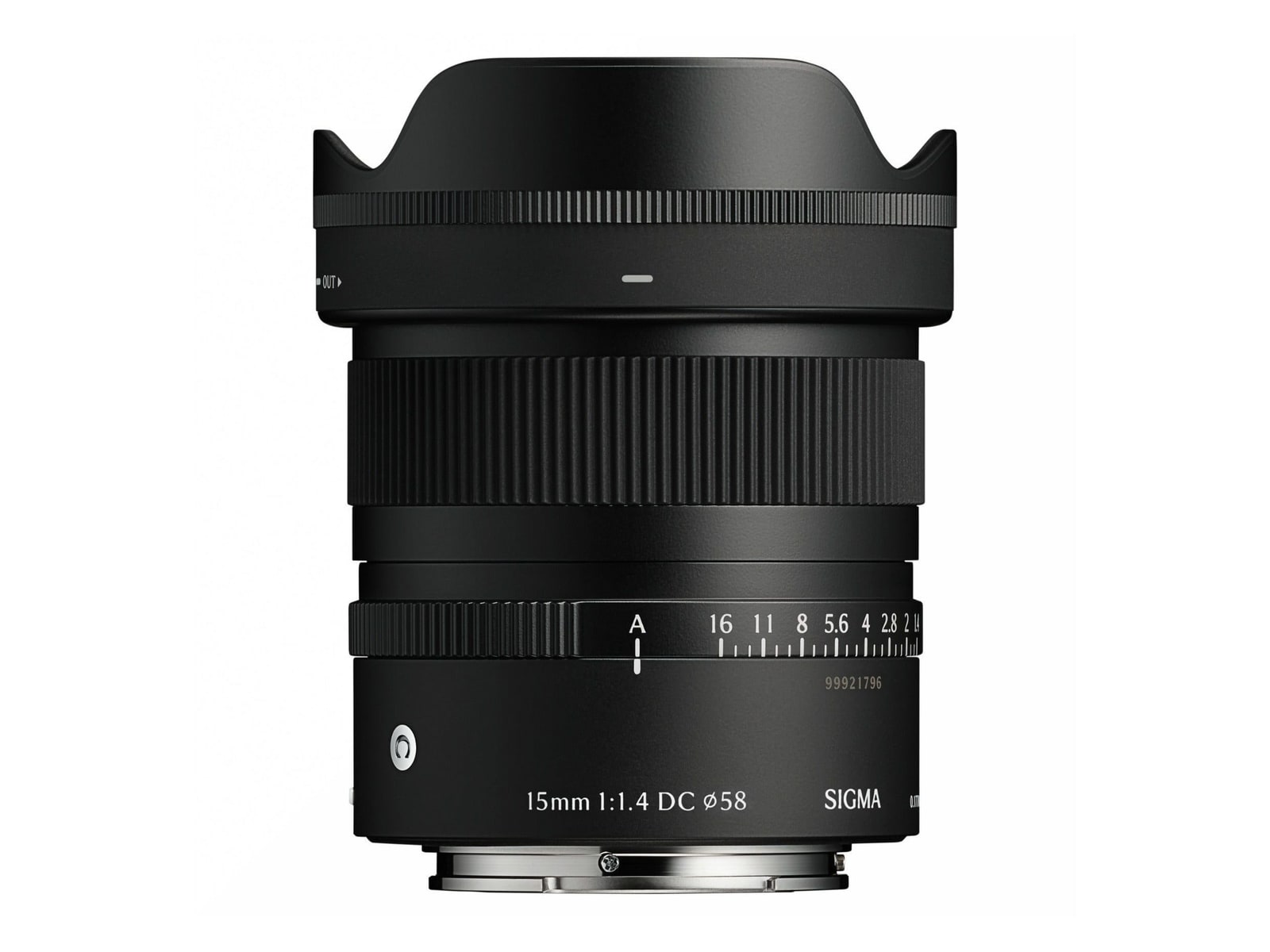 Sigma - 15mm F1.4 DC Contemporary Camera Lenses - Canon RF