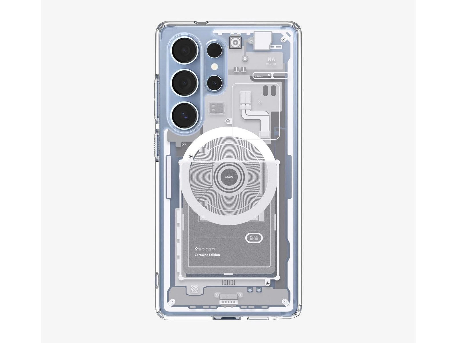 Spigen - Ultra Hybrid Zero One (Mag Fit) - Galaxy S25 Ultra - Zero One White