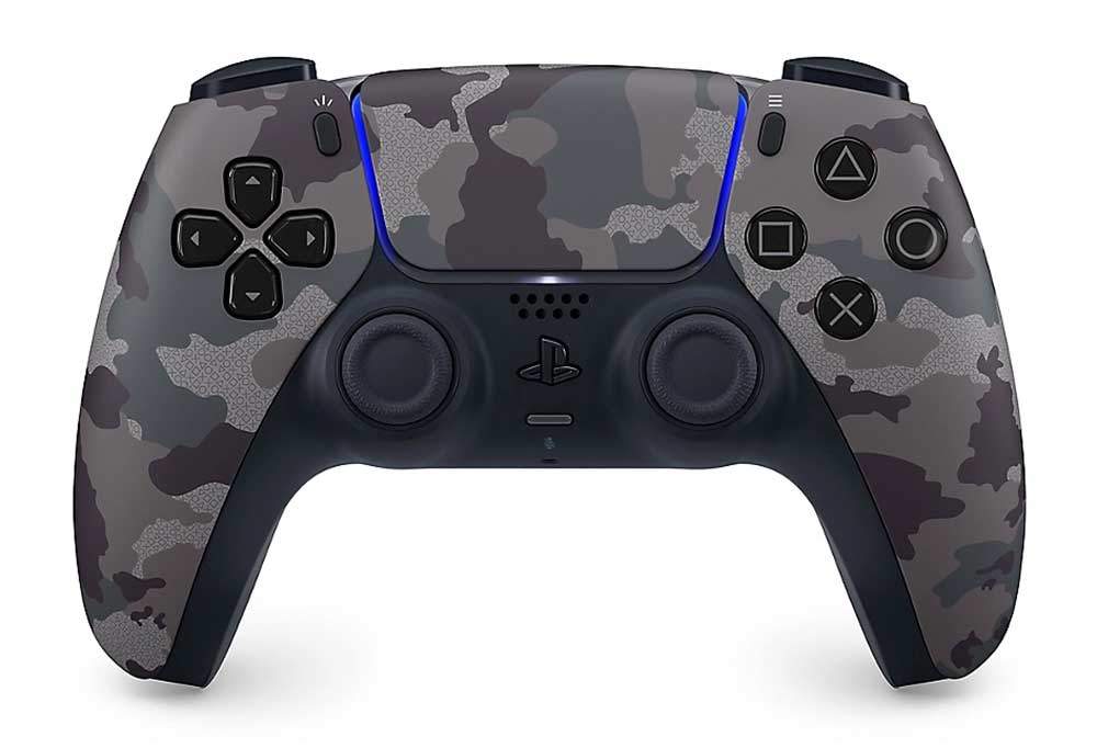 Sony - DualSense Wireless Controller Gaming Accessories - Gray Camouflage