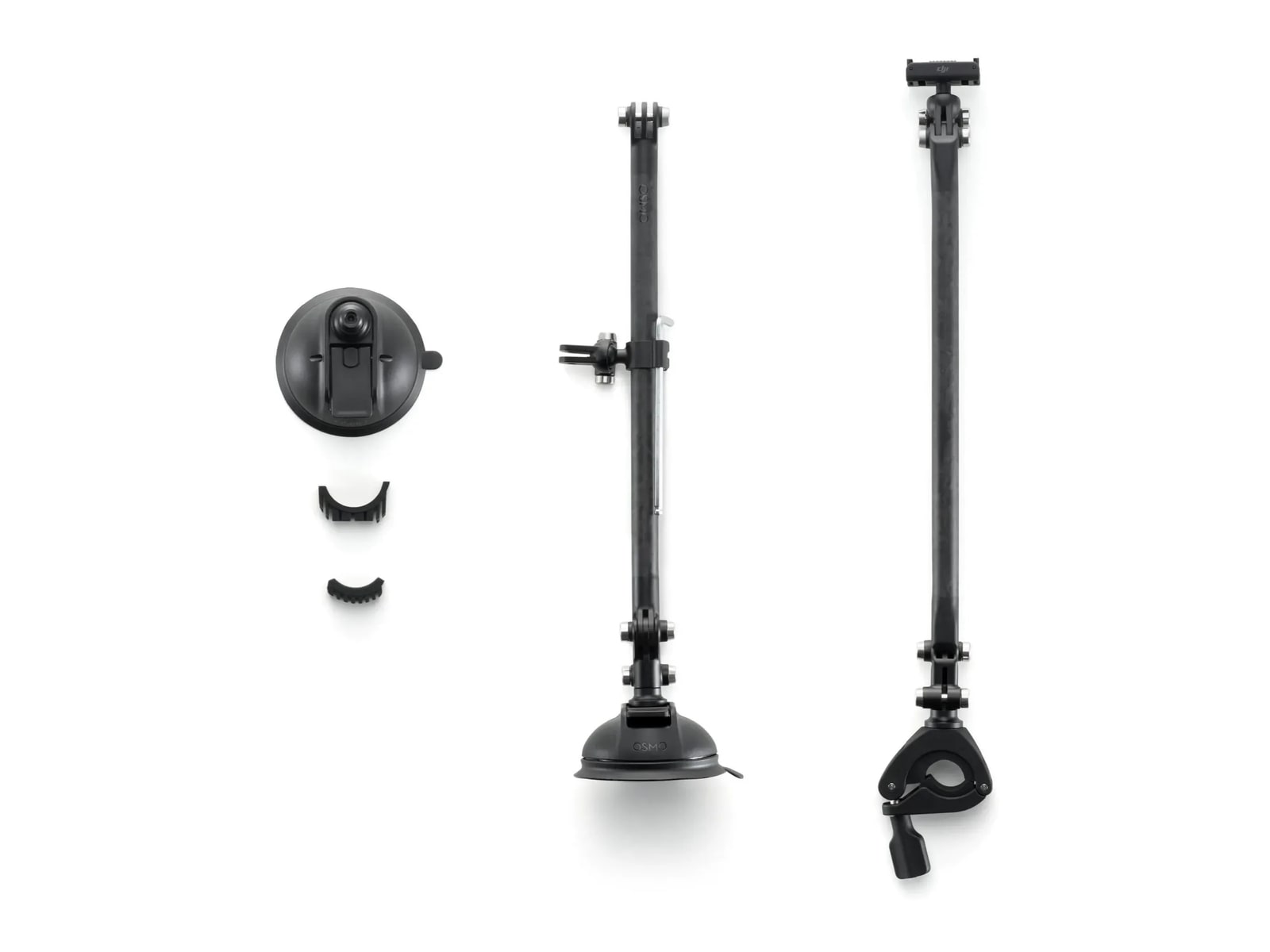 DJI - Osmo Folding Arm Kit (Suction Cup and Handlebar Mount) Camera Accessories - Black (CN)