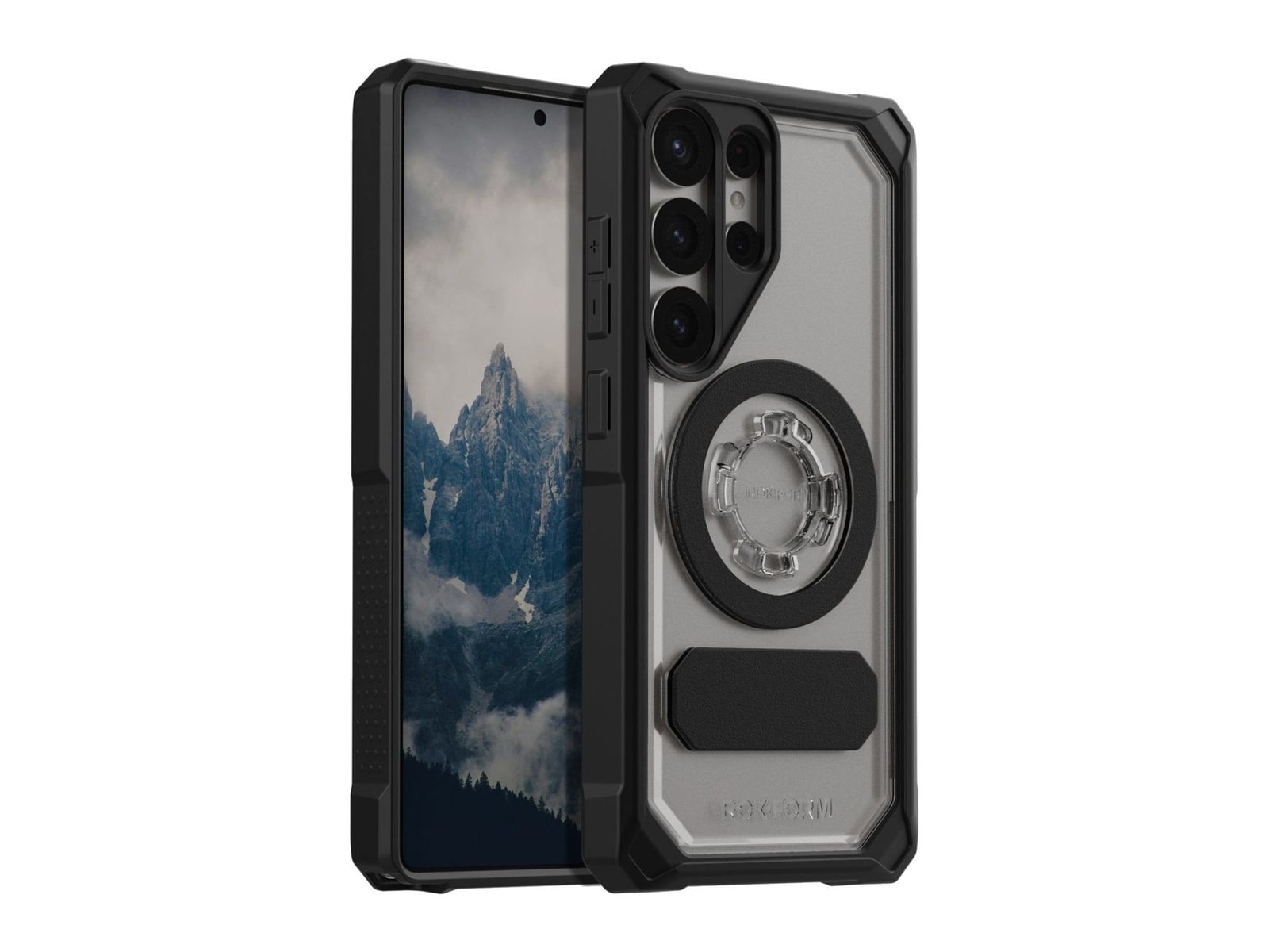 Rokform - Samsung Galaxy S25 Ultra Crystal Case - Clear/Black