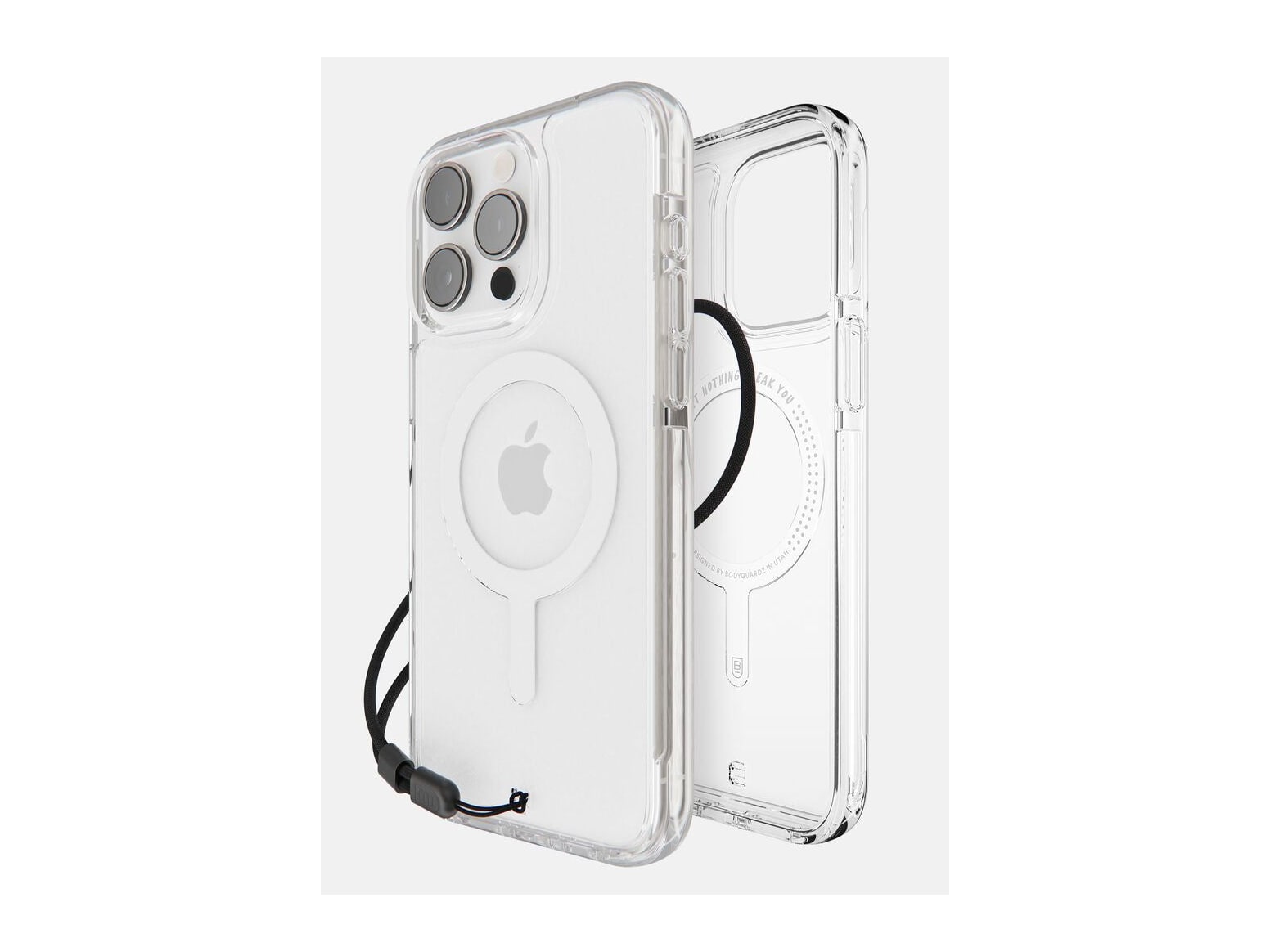 BodyGuardz - Accent iPhone 15 Pro Max - Clear