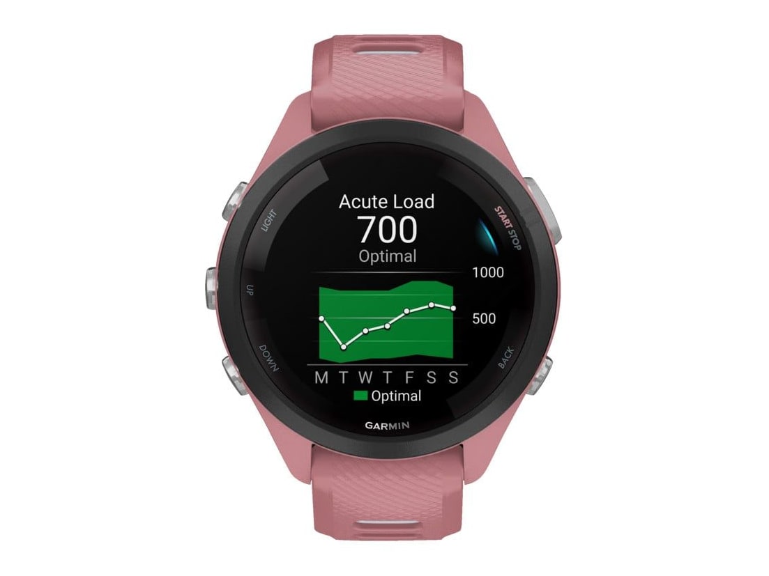 Garmin - Forerunner 265S Smart Watches - Dusty Rose