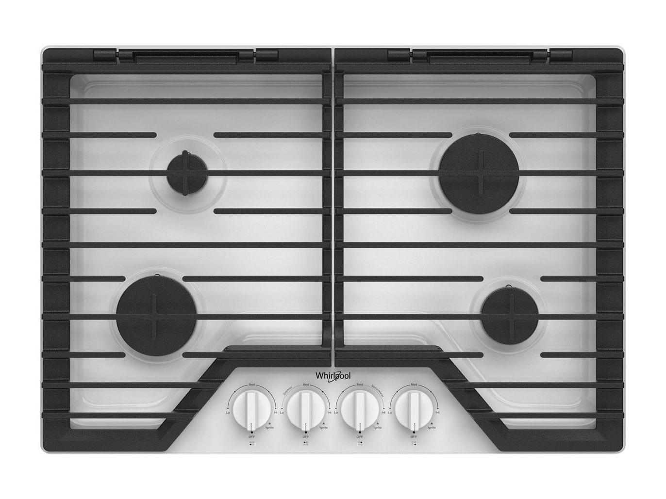 Whirlpool - WCGK5030PW Cooktops