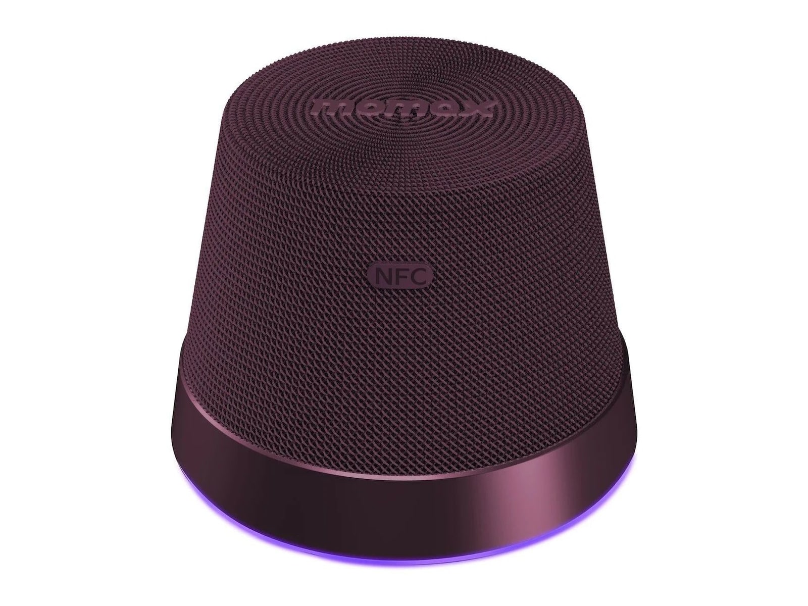 MOMAX - 1-Vibe Mood Portable Speakers - Dusky Cherry