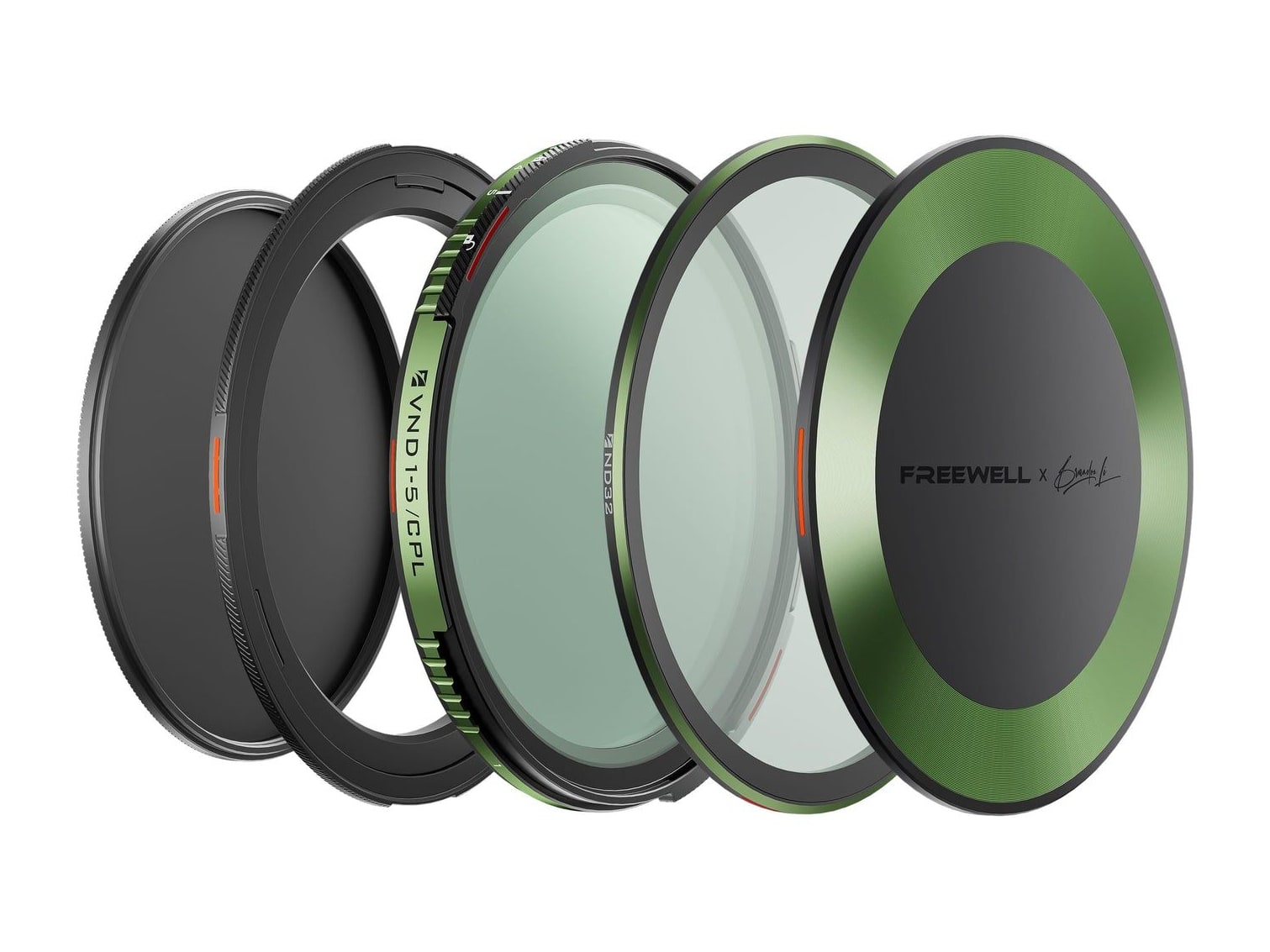 Freewell - Brandon Li Variable ND/CPL Basic Kit - 77mm Camera Accessories