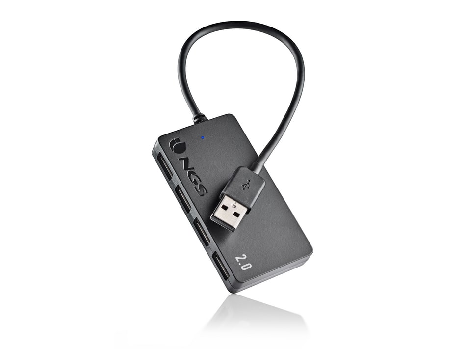 NGS - IHUB4 TINY USB Hubs - Black
