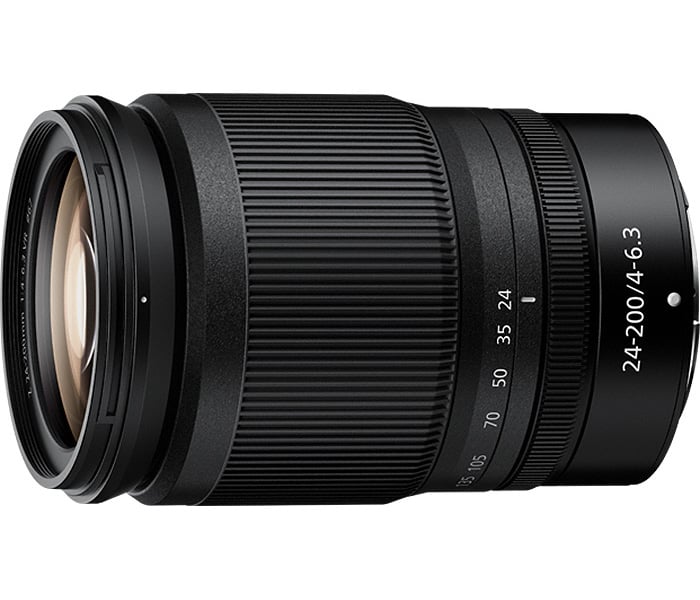 Nikon - NIKKOR Z 24-200mm f/4-6.3 VR Camera Lenses - Black