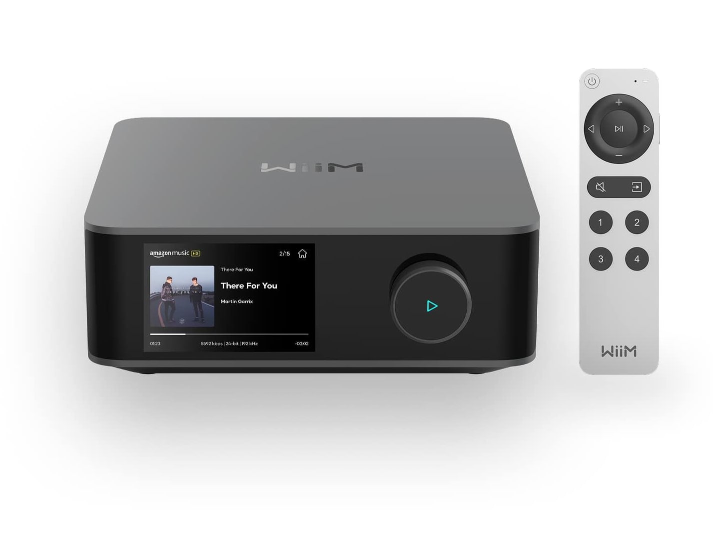 WiiM - Amp Ultra Receivers & Amplifiers - Space Gray