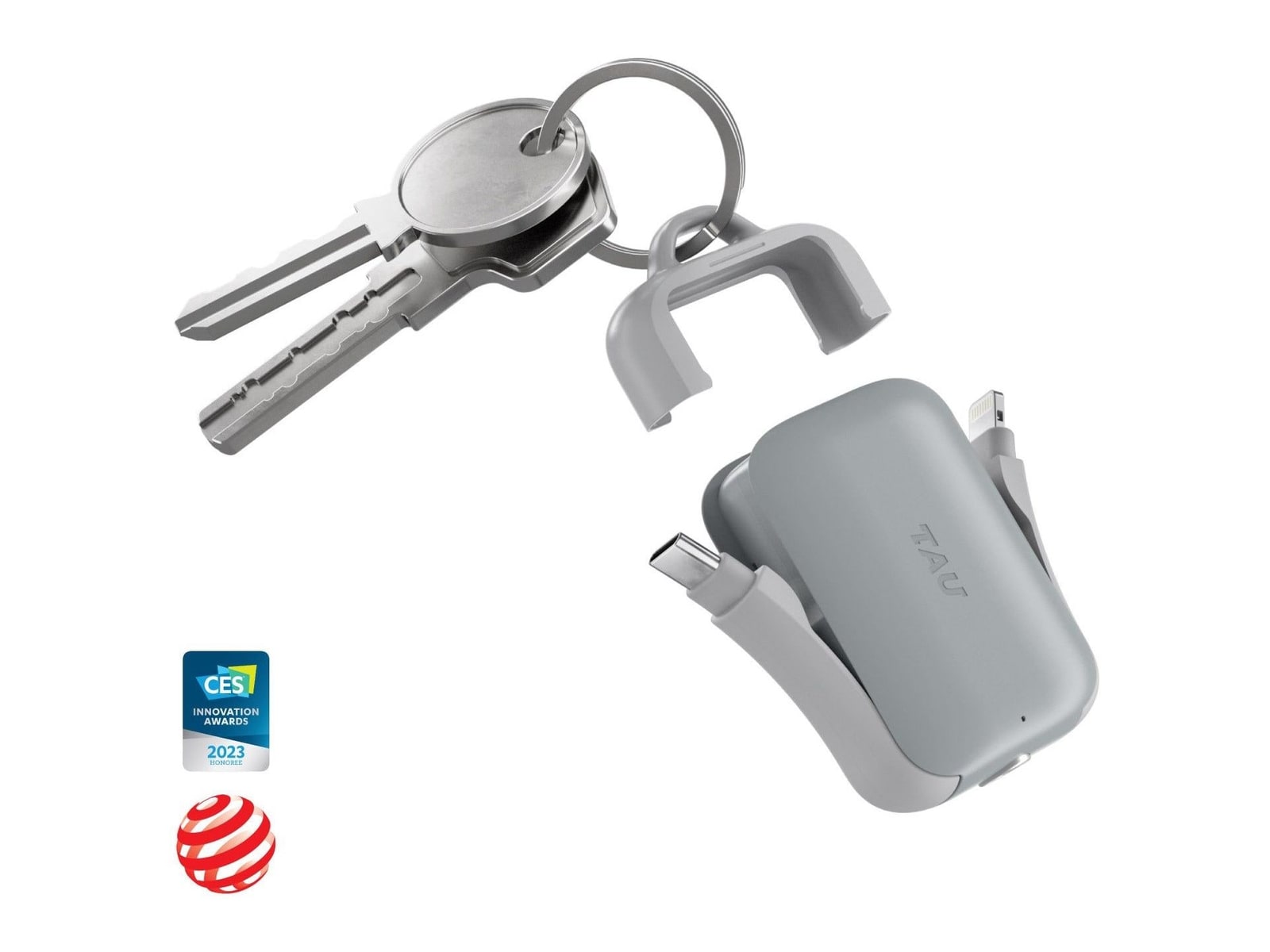 Rolling Square - TAU 2 Ice Gray Power Banks
