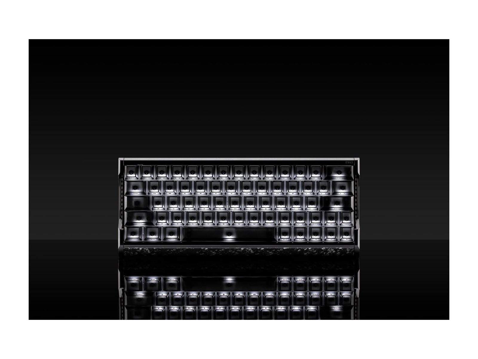 IQUNIX - EV63 Magnetic X Ultra Mechanical Keyboards - Dark Knight