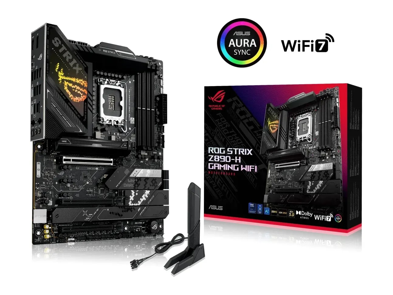 ASUS - ROG Strix Z890-H Gaming WiFi Motherboards