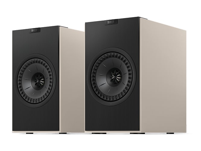 KEF - Coda W Bluetooth 5.4 Speakers - Nickel Grey