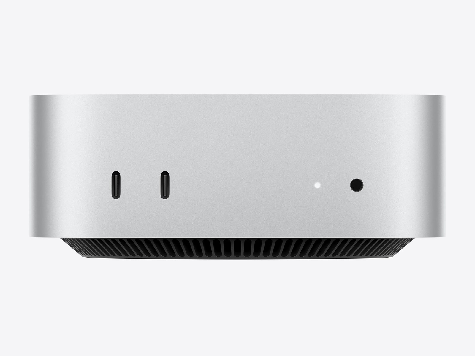 Apple - Mac mini Desktop - M6 chip - 12-core CPU - 12-core GPU - 16GB Memory - 256GB SSD - Silver