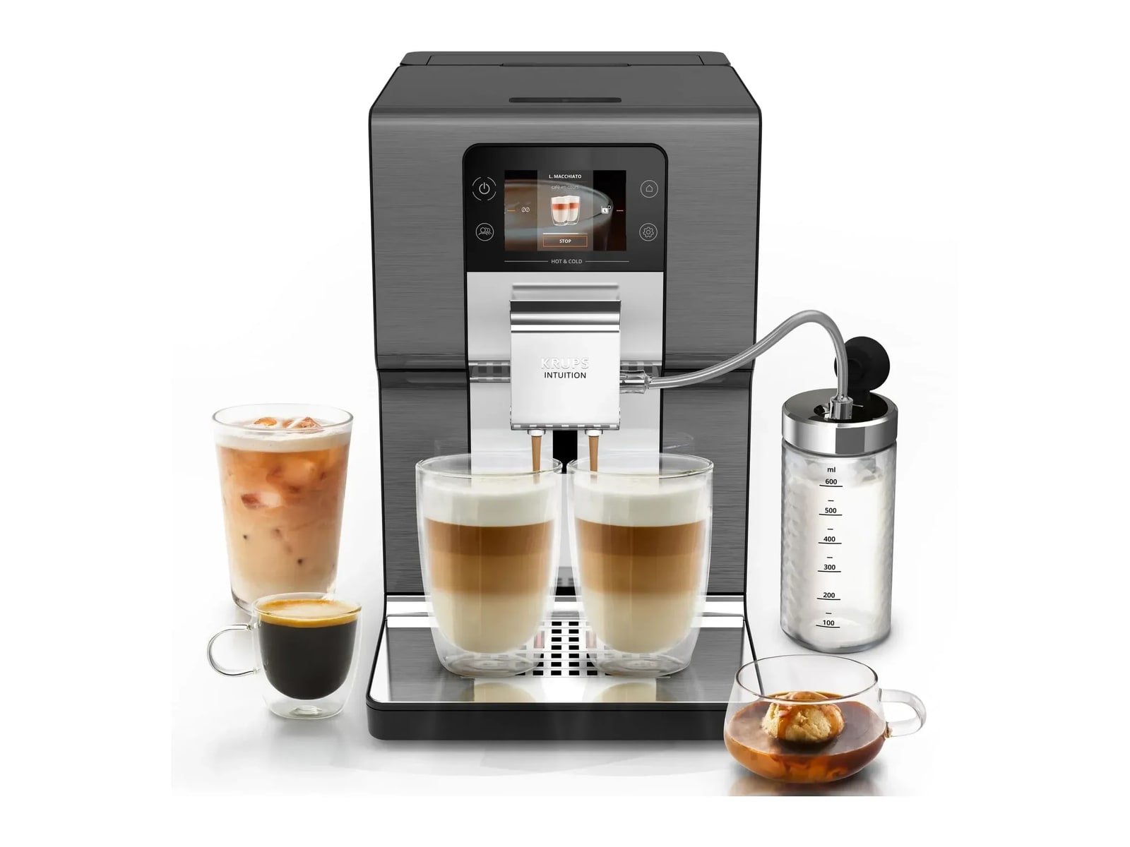 Krups - Intuition Experience Hot & Cold EA879N Coffee Makers (EU)