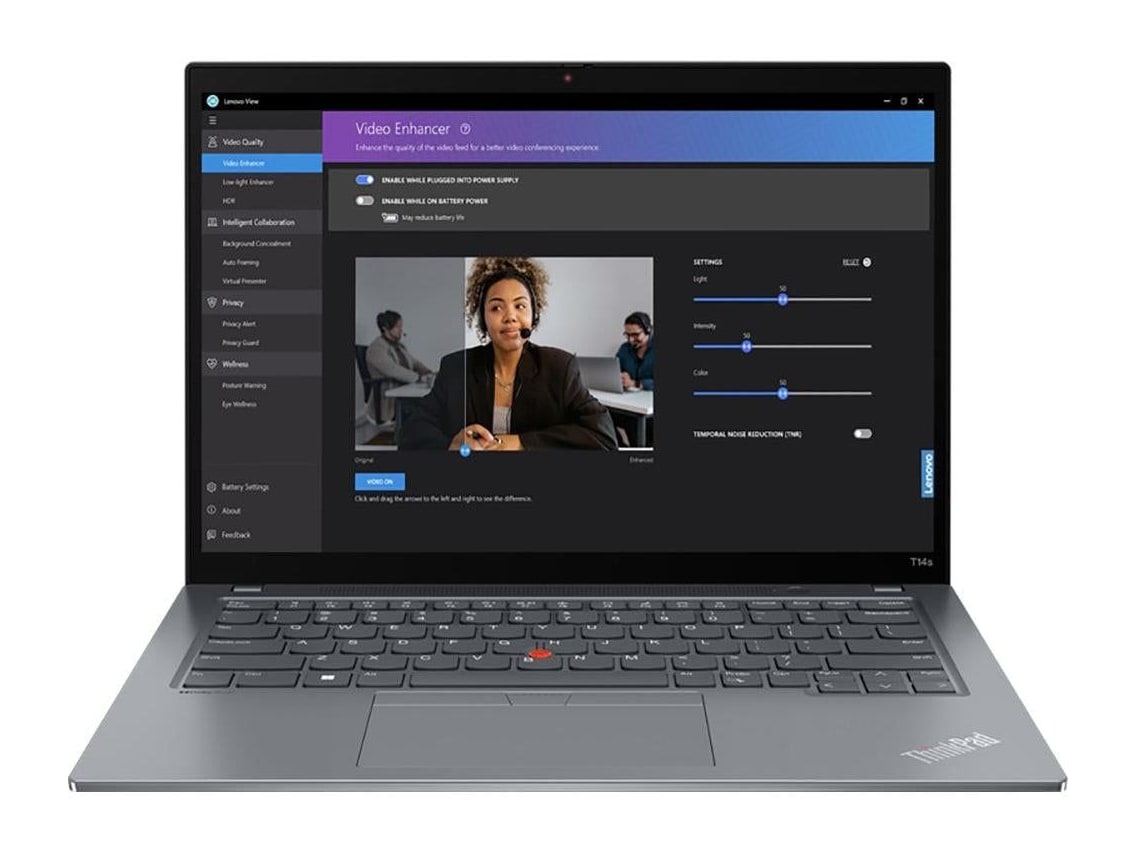 Lenovo - ThinkPad T14s Gen 4 (Intel) 14" - Intel Core i7-1355U chip - 16GB Memory - 512GB SSD - Gray