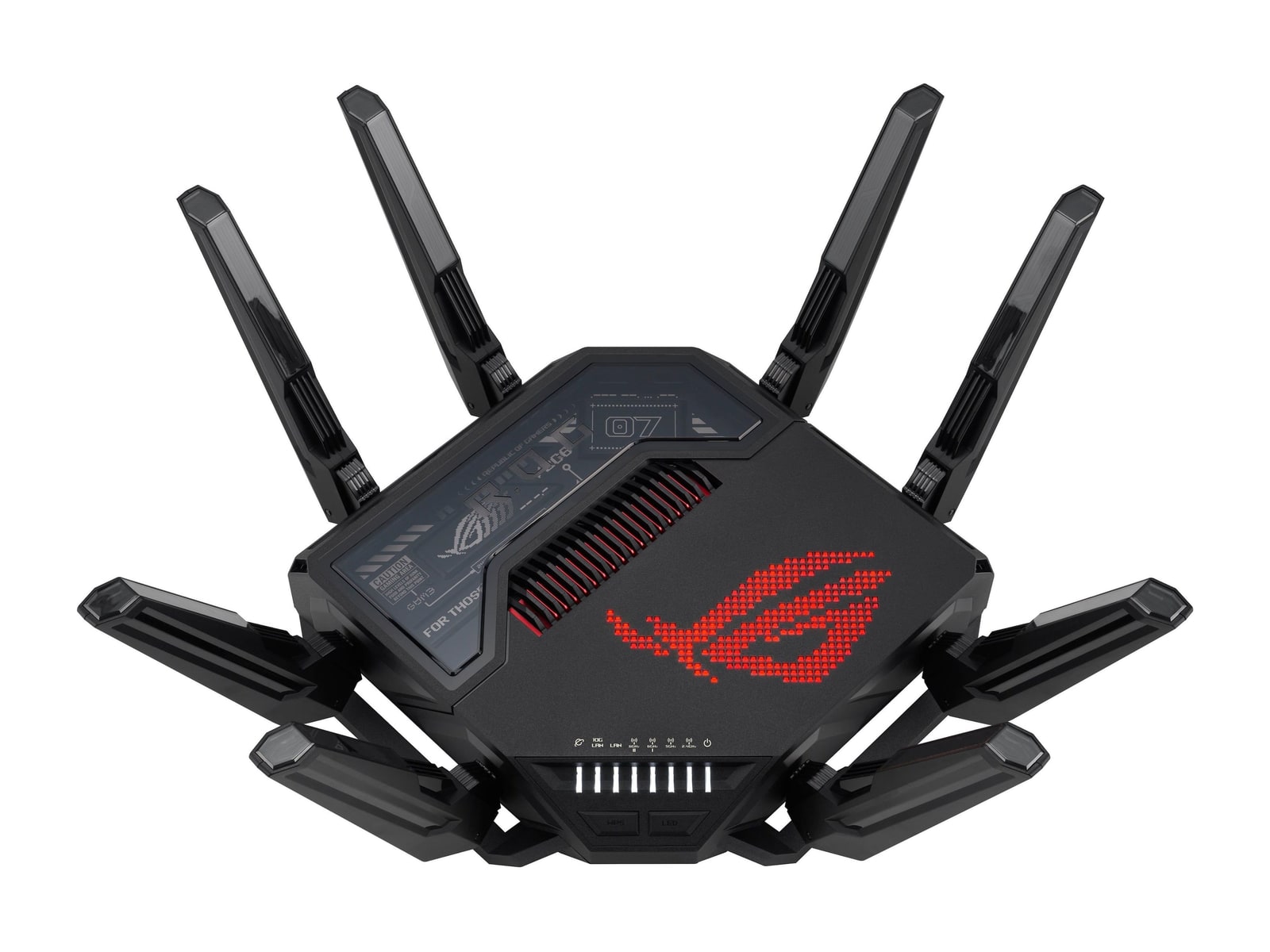 ASUS - ROG Rapture GT-BE98 Pro BE30000 Quad Band Wi-Fi 7 Routers