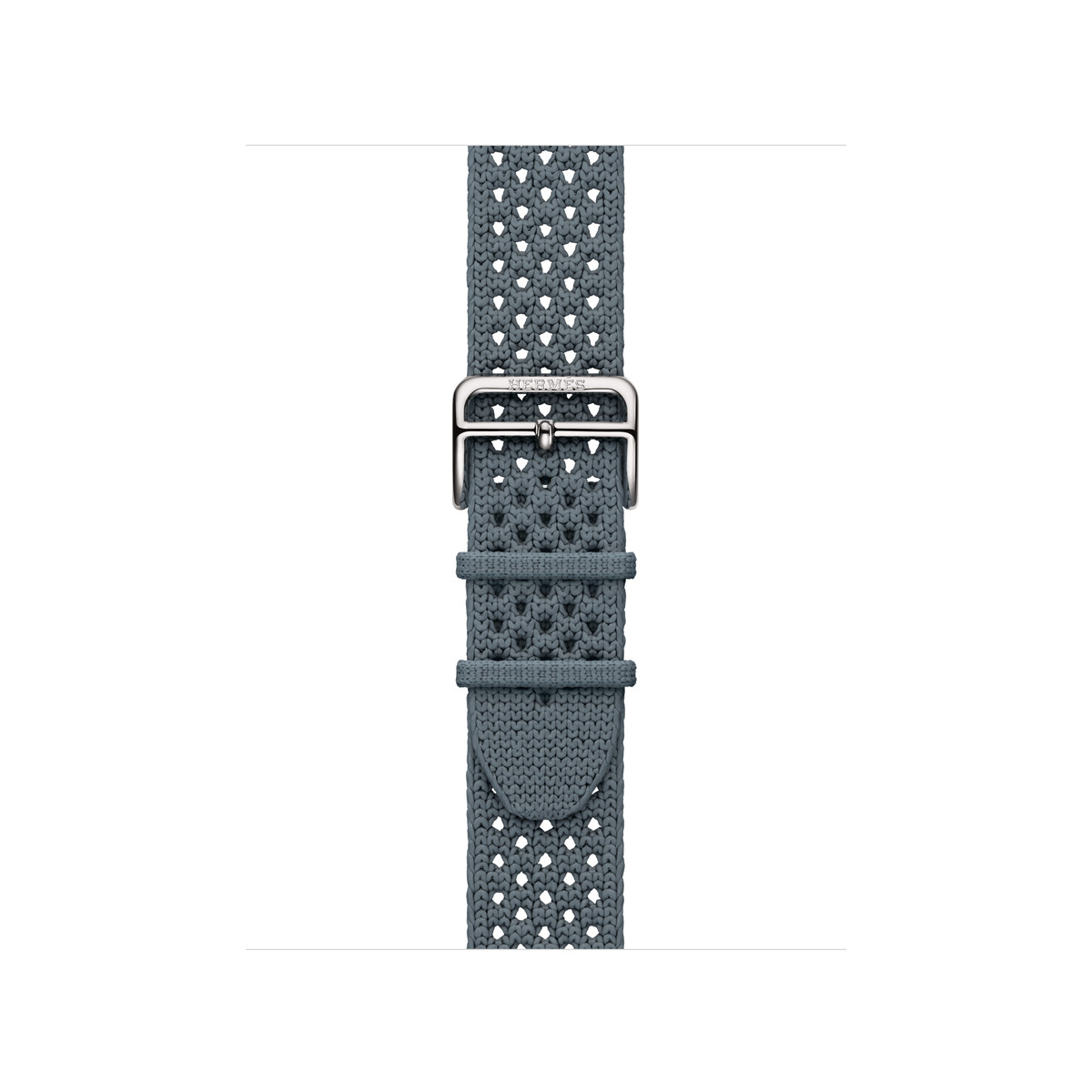 Apple - Apple Watch Hermès Néo Tricot - 42mm - Bleu Gris