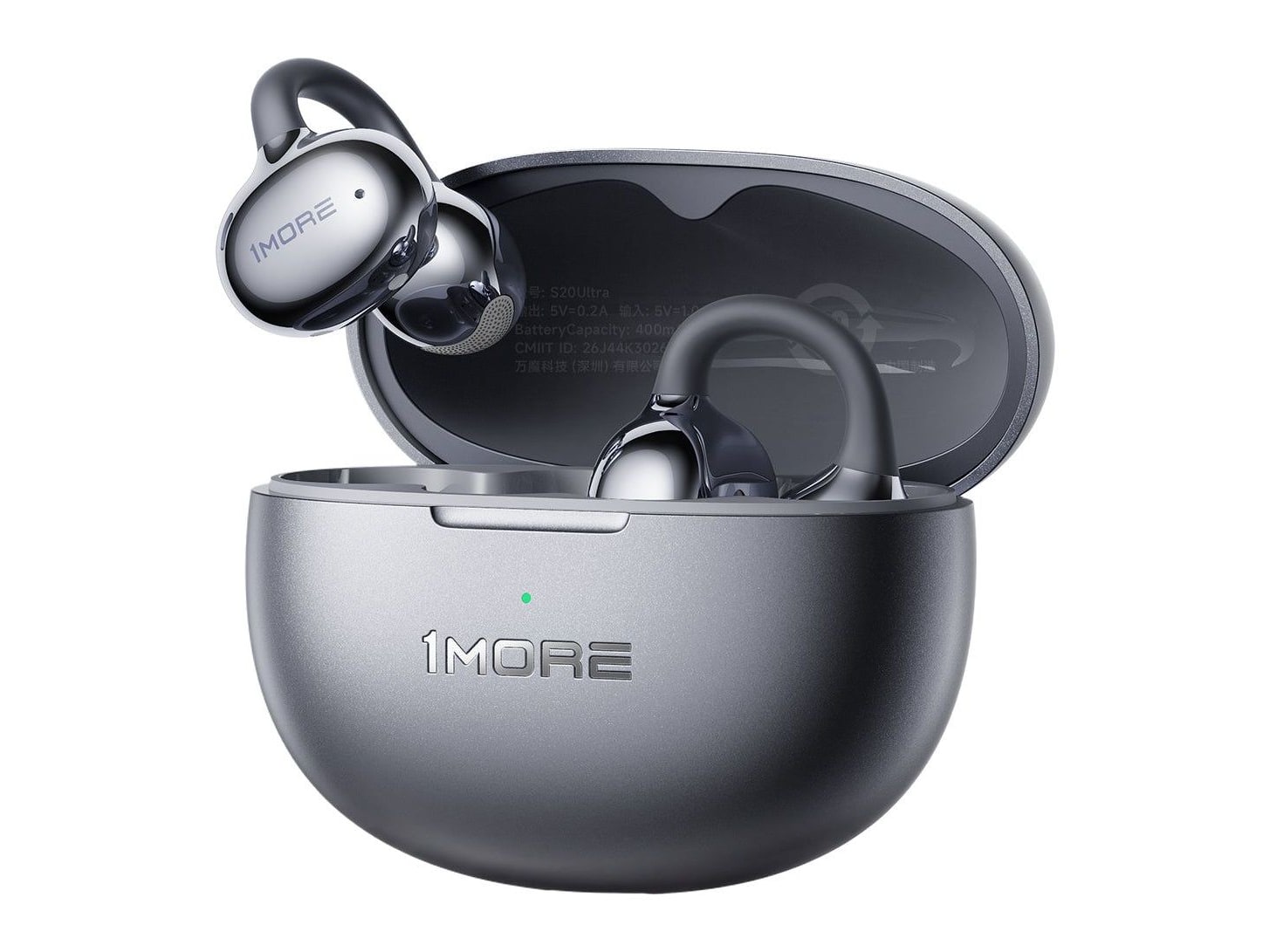 1MORE - S20 Ultra Bluetooth 6.0 True Wireless Earbuds - Black