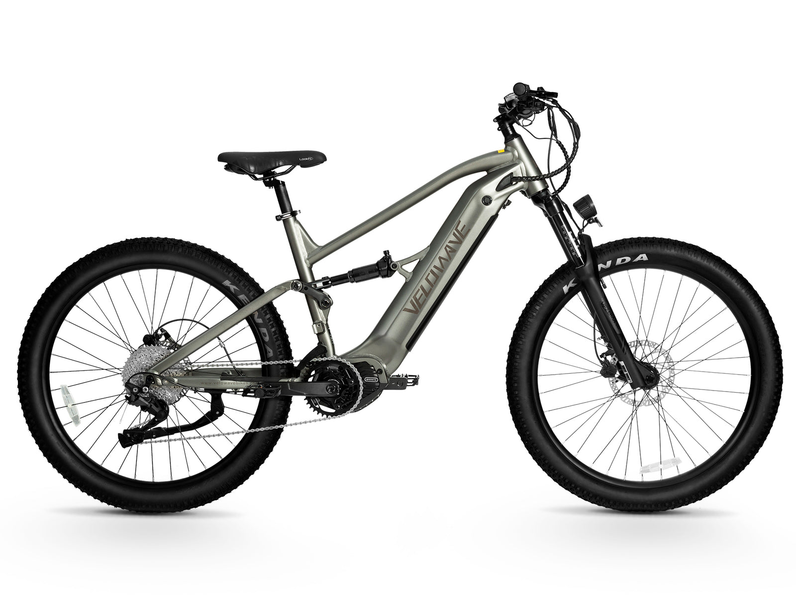 Velowave - Forest SM 19-inch Metallic Brown Electric Bikes