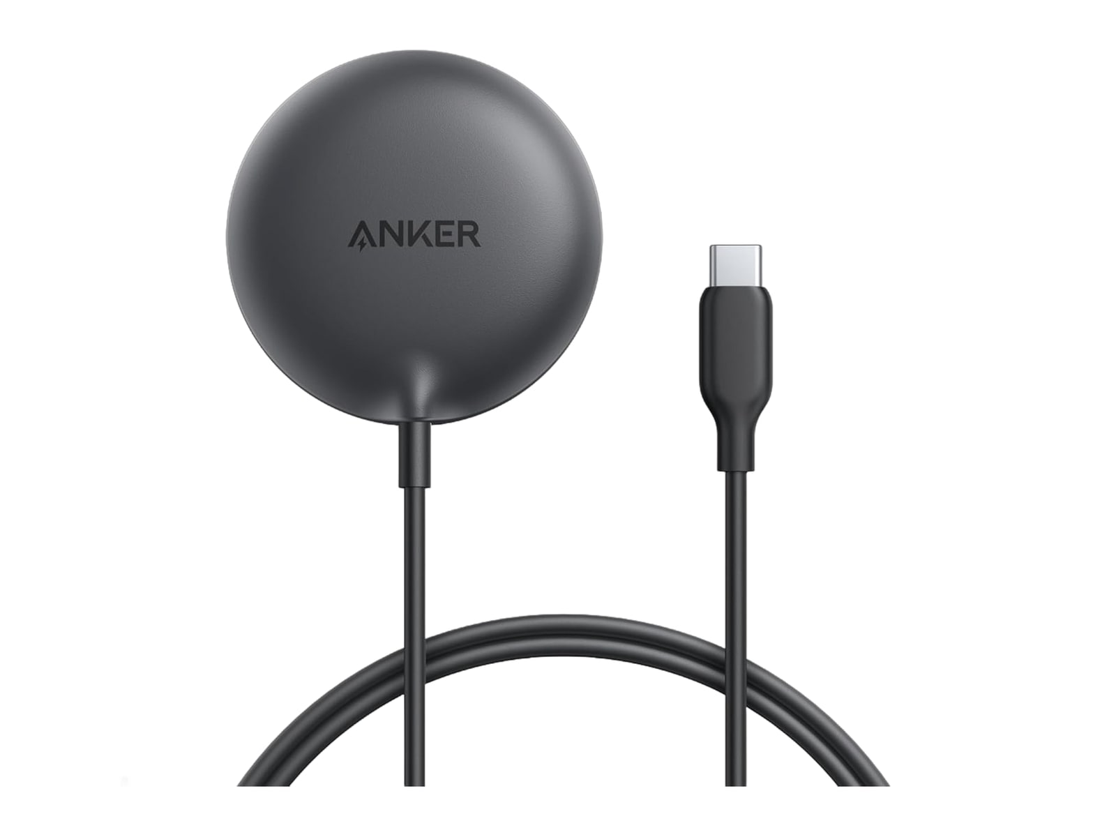 Anker - MagGo Wireless Charger (15W, Pad) Black Wireless Chargers