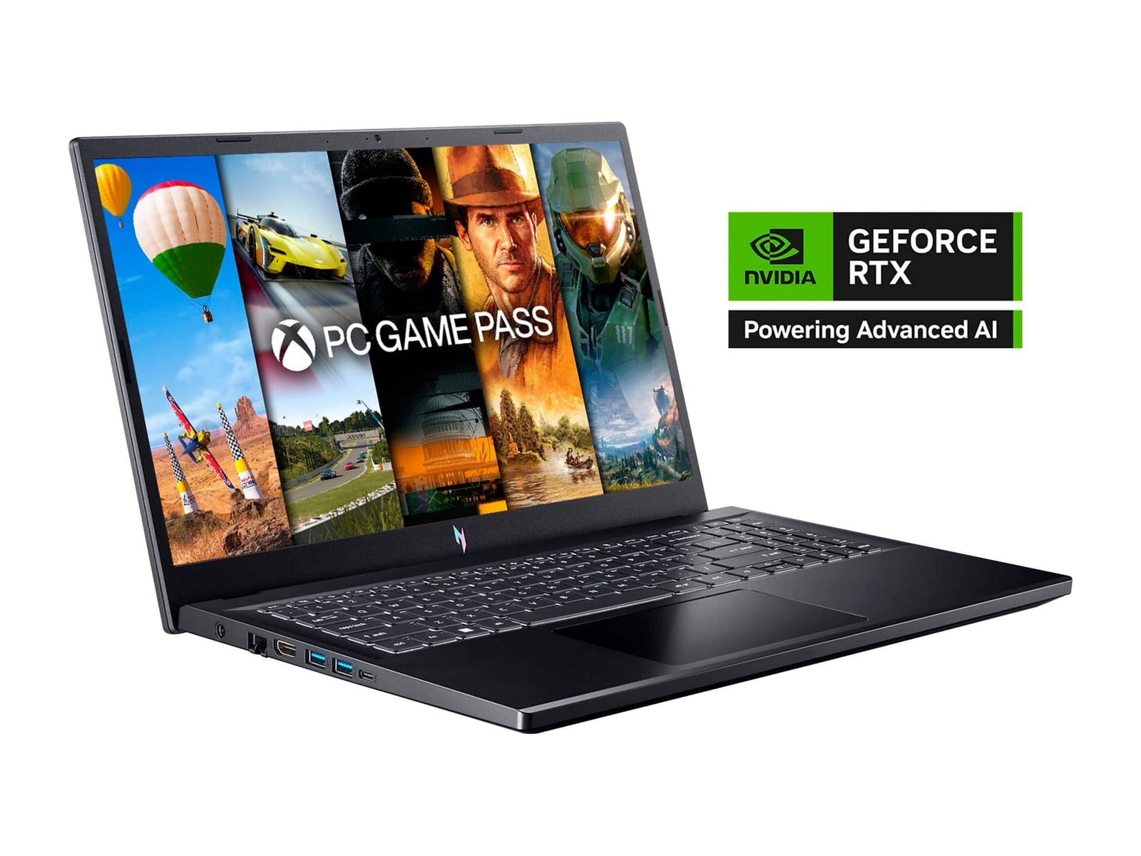 Acer - Nitro ANV15-51-789J 15.6" - Intel Core i7-13620H chip - 16GB Memory - 512GB SSD - Obsidian Black