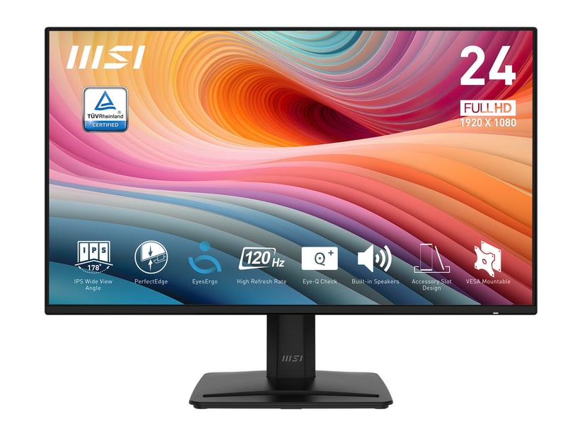 MSI - 23.8" PRO MP242A E2 Full HD 120Hz Professional Monitors