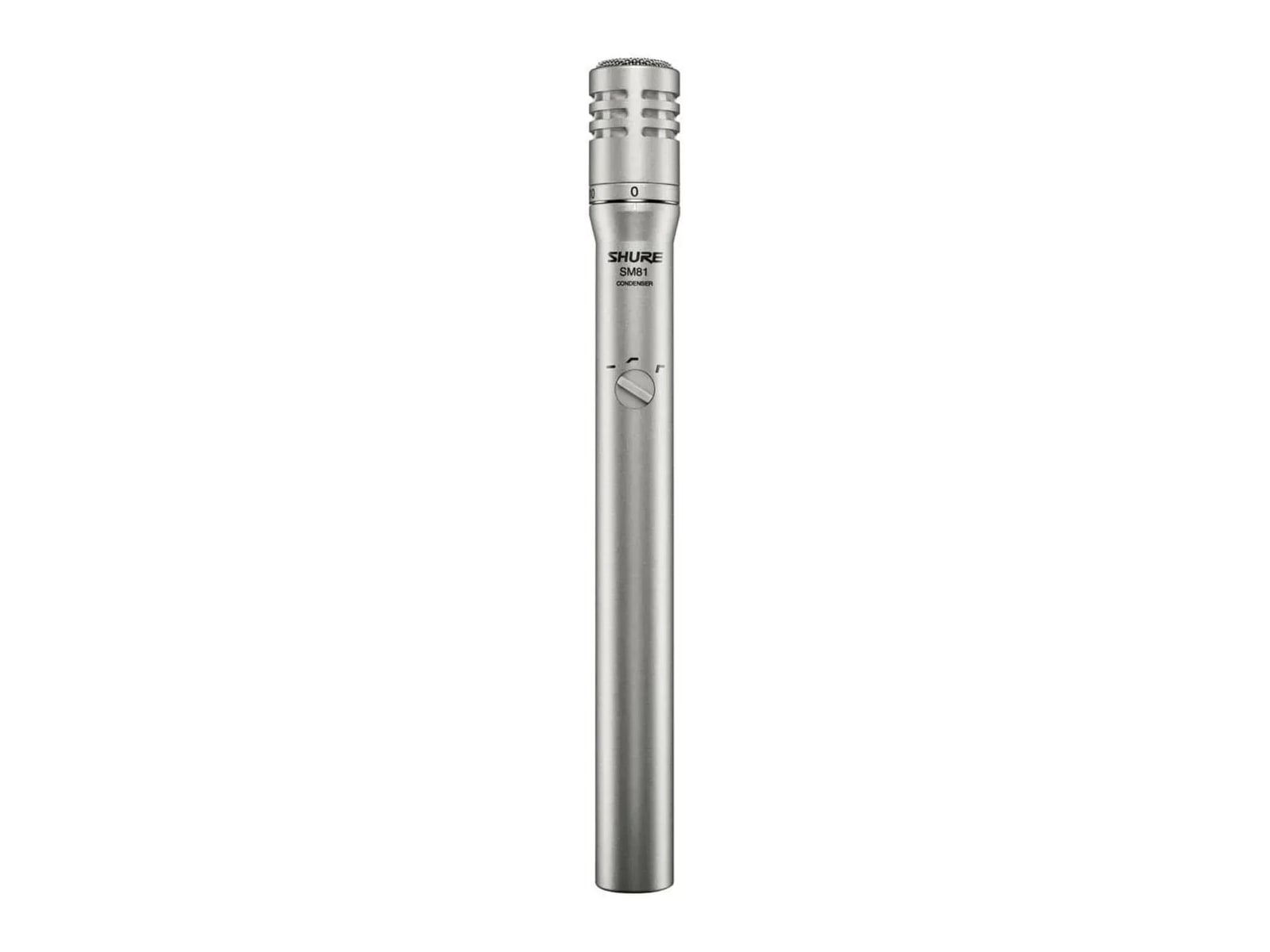 Shure - SM81-LC Cardioid Condenser Handheld Wired Microphone 3.5mm Microphones
