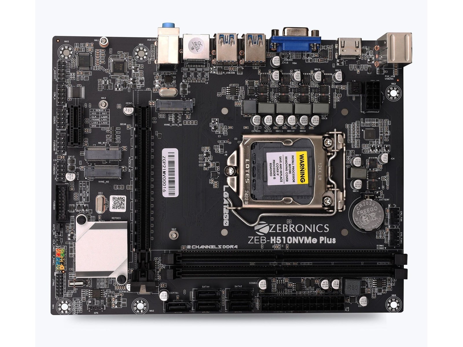 Zebronics - Zeb H510NVMe Plus - LGA 1200 Socket Motherboards