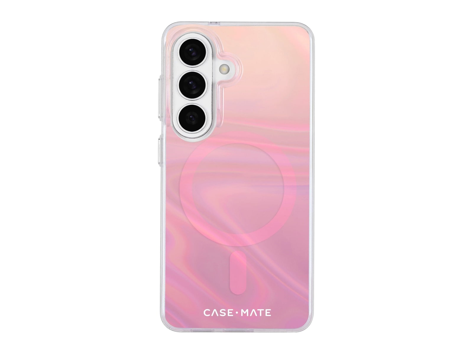 Case-Mate - Peach Soap Bubble with Magnet - Galaxy S26 - Peach Iridescent