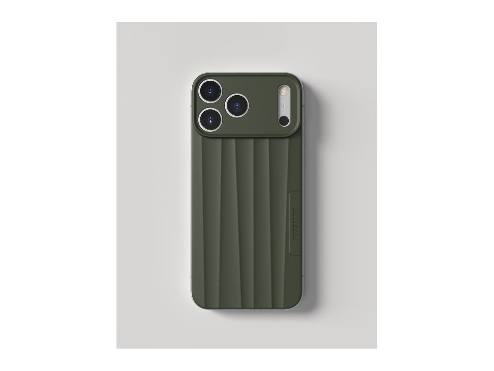 Nudient - Slice Case with MagSafe for iPhone 18 Pro Max - Pine Green