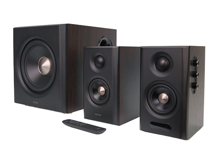Edifier - S355DB Speakers - Walnut