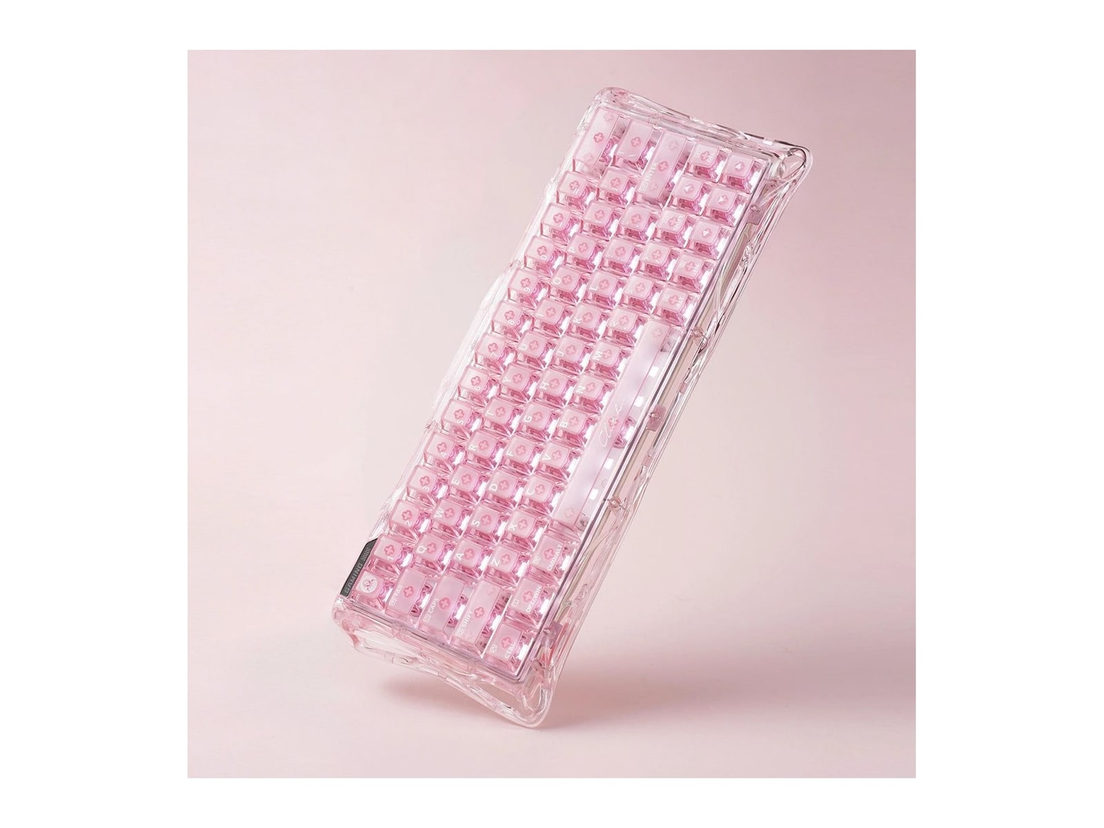 GravaStar - Mercury V60 Mechanical Keyboards - Crystal Rose