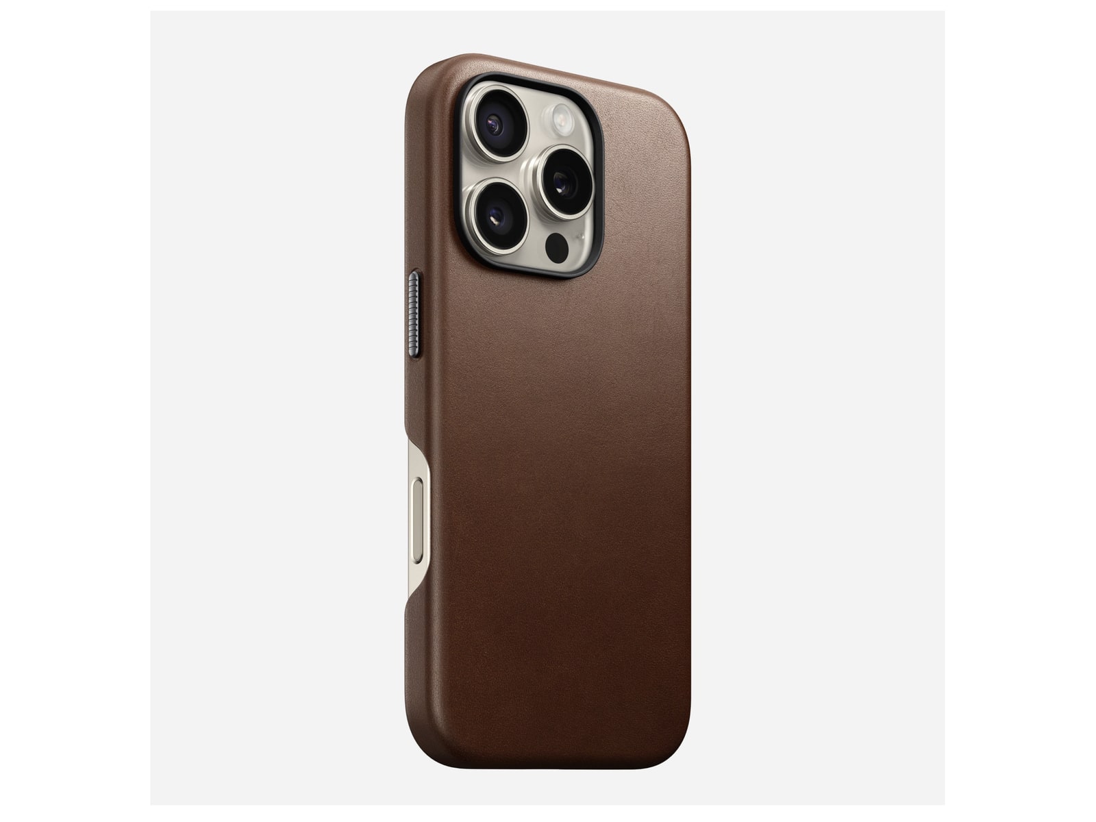 Nomad - Traditional Leather Case - iPhone 16 Pro - Brown