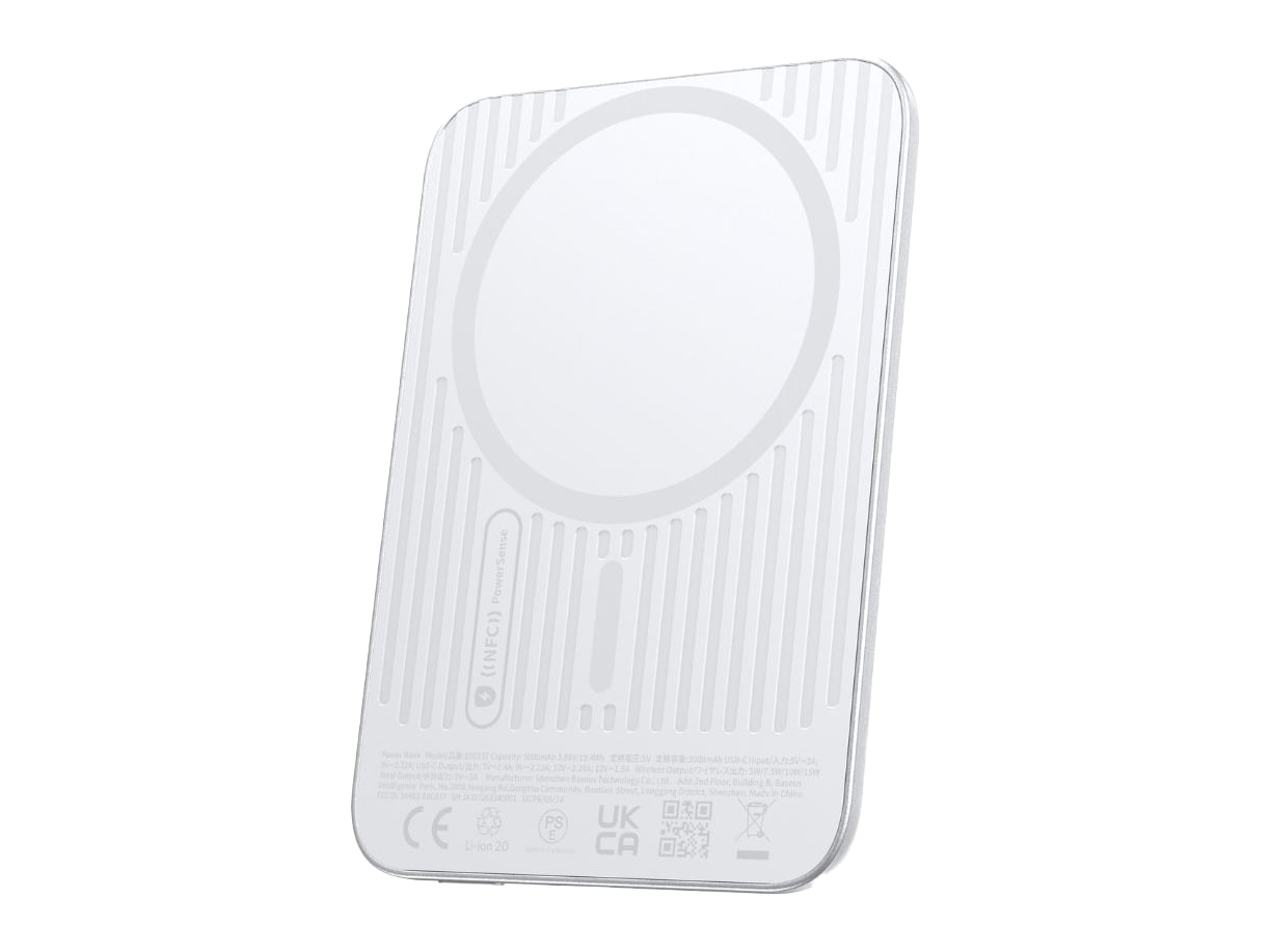 Baseus - PicoGo Air AM71 3C Magnetic 5000 mAh Silver Power Banks