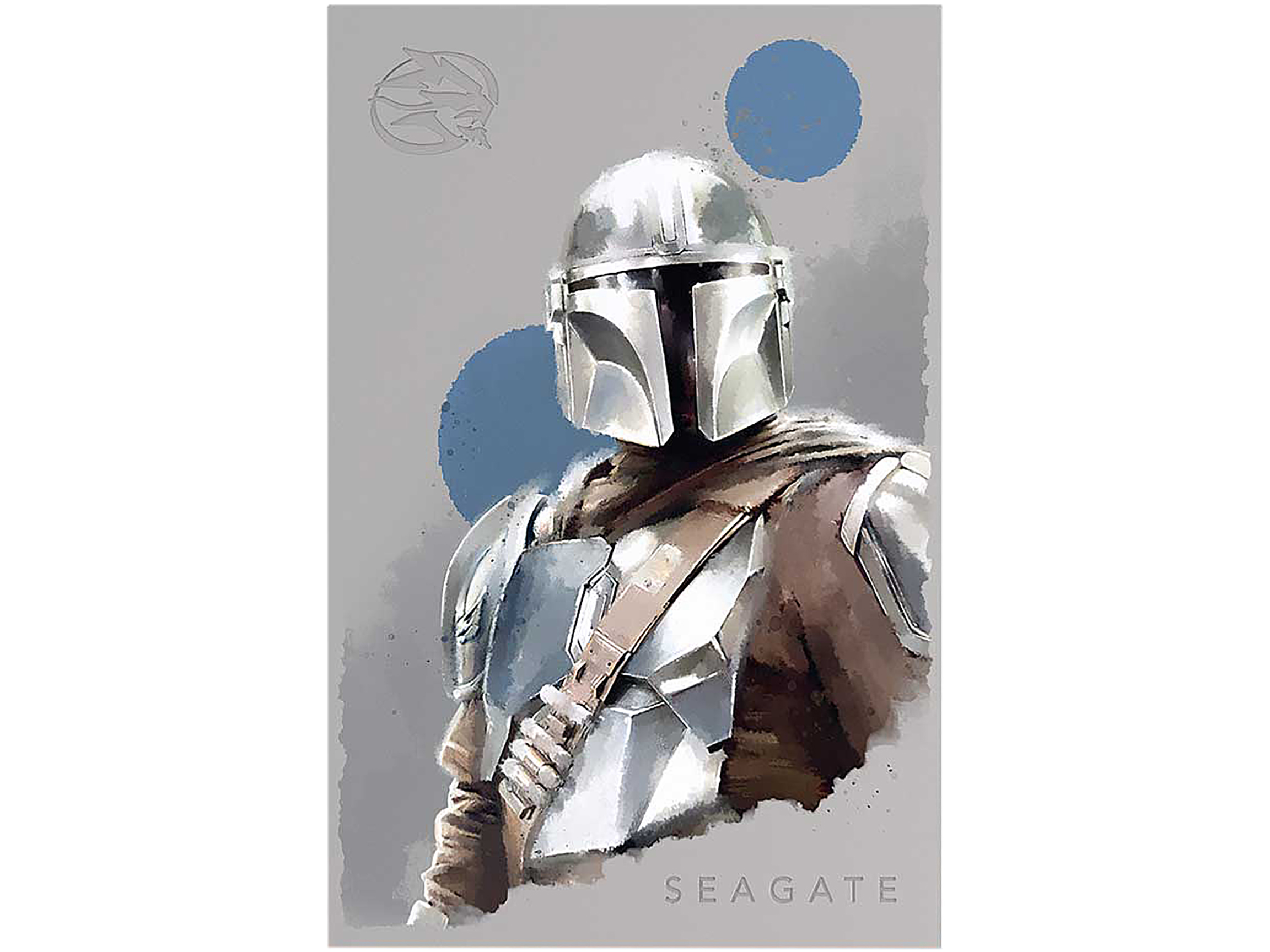 Seagate - FireCuda Mandalorian Special Edition 2TB Storage Drives - USB 3.2 Gen 1