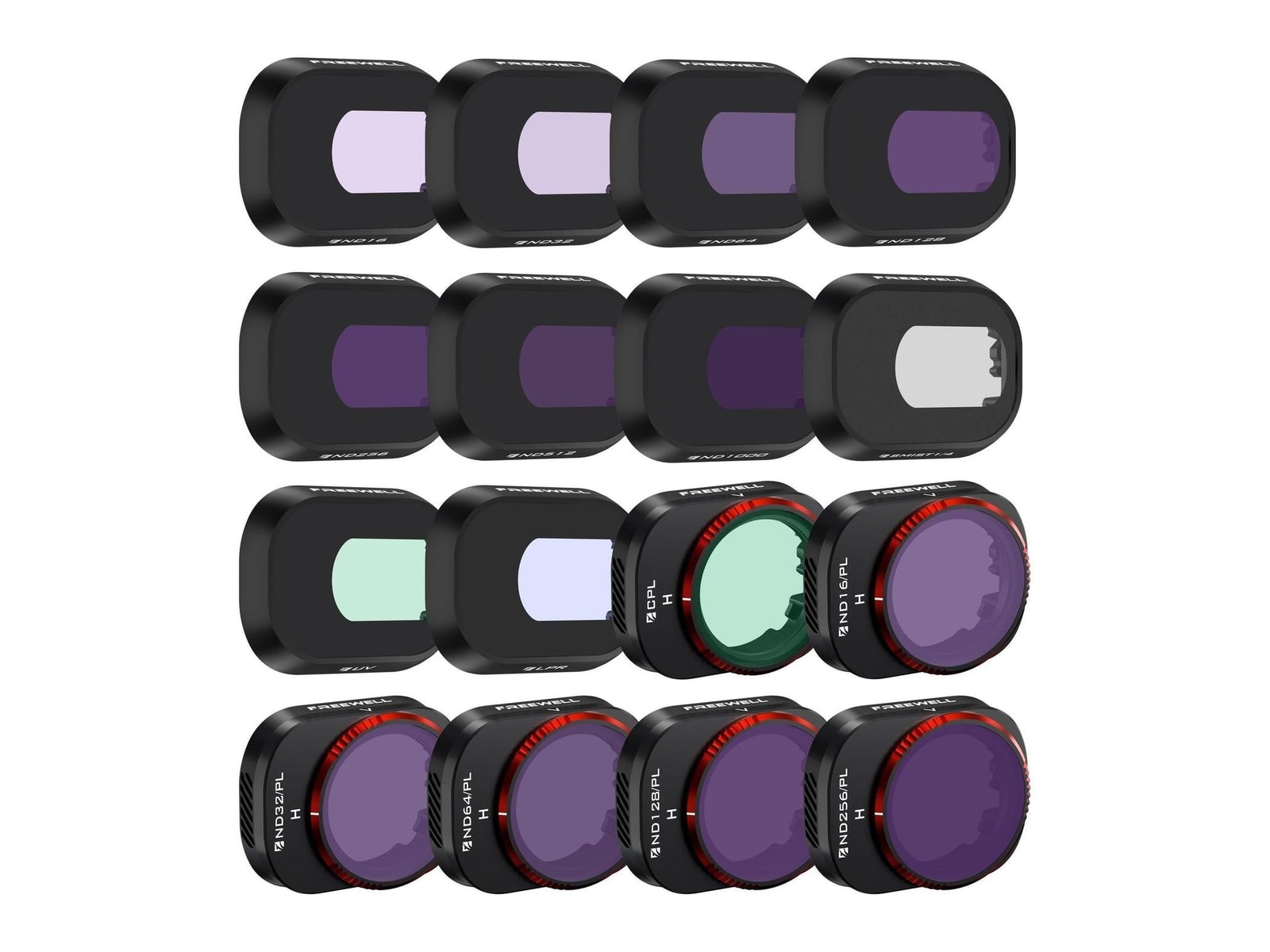 Freewell - DJI Mini 4 Pro Filters Mega 16Pack Camera Accessories