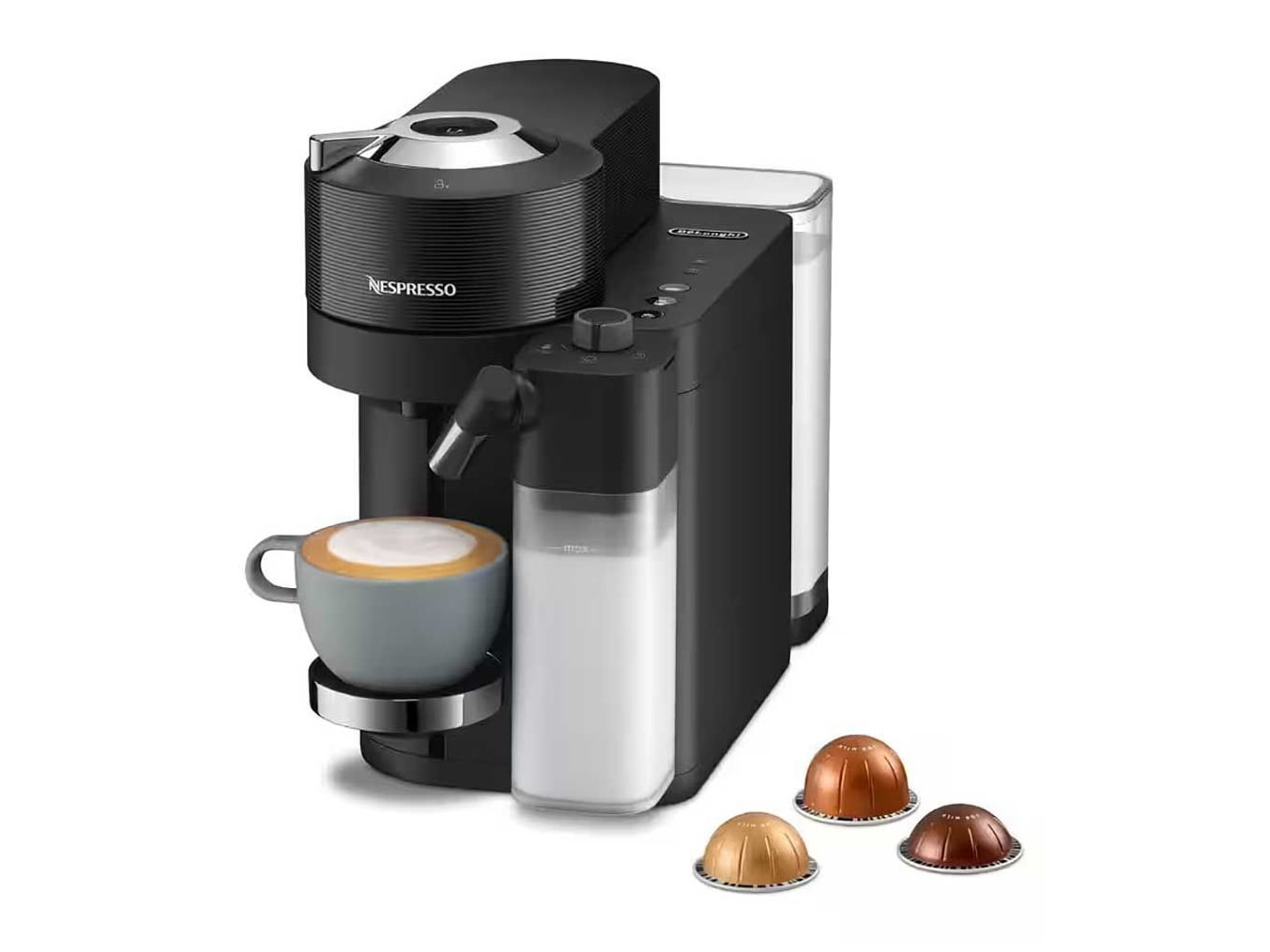 De'Longhi - Nespresso Vertuo Lattissima Coffee & Espresso Machine Black Coffee Makers