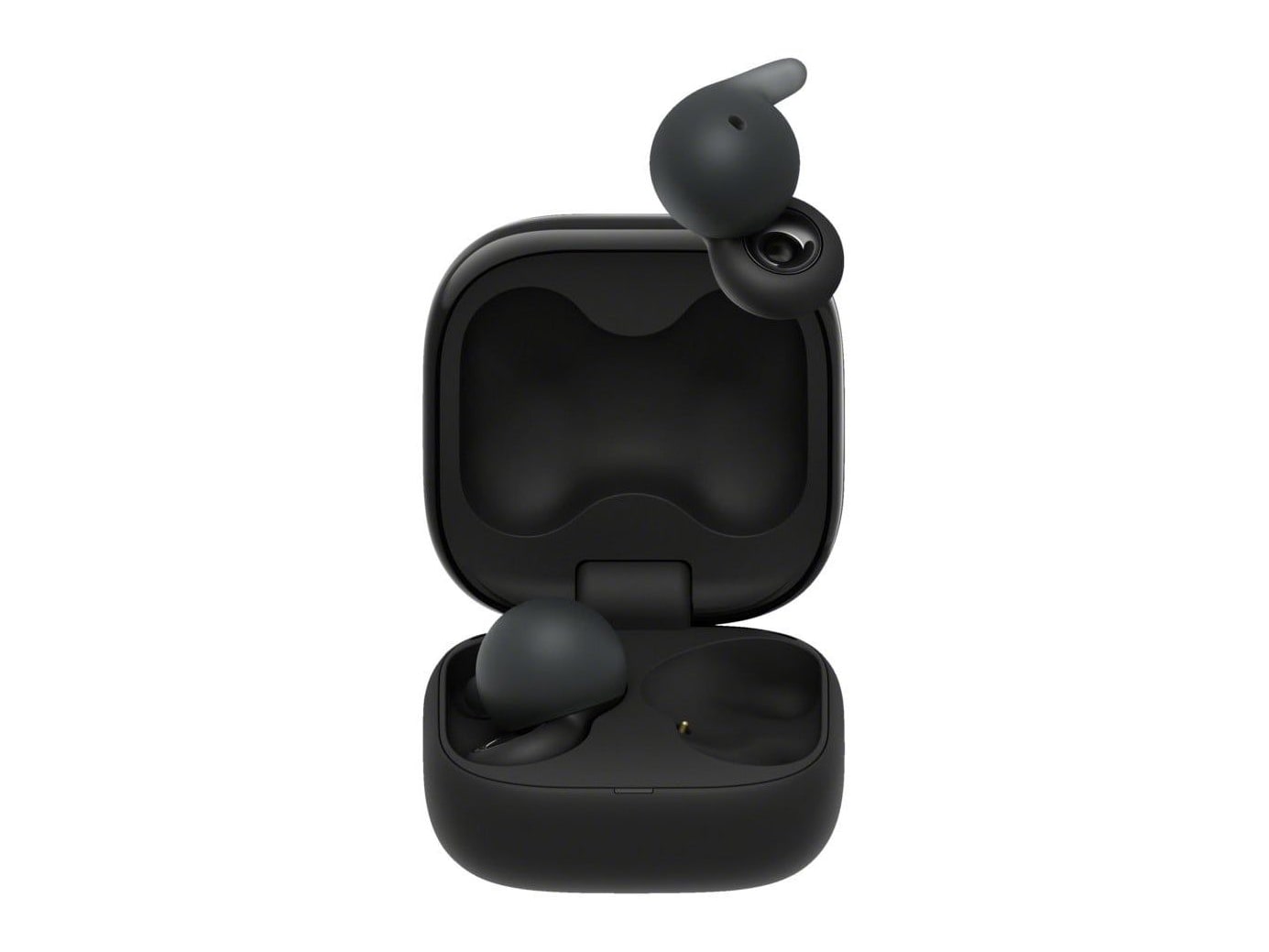 Sony - LinkBuds Open Bluetooth True Wireless Earbuds - Black