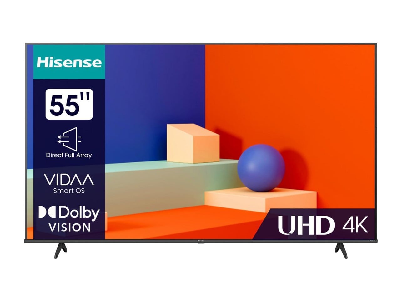 Hisense - LED A6K 55 inch 4K/8K TVs