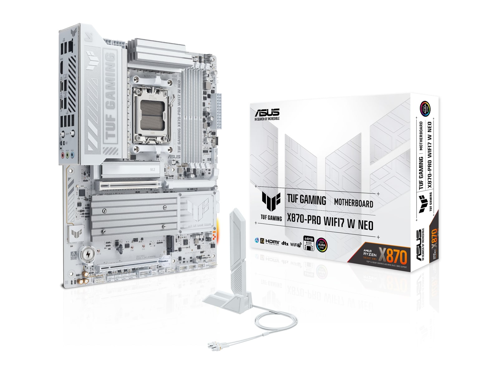 ASUS - TUF Gaming X870-PRO WIFI7 W Neo Motherboards