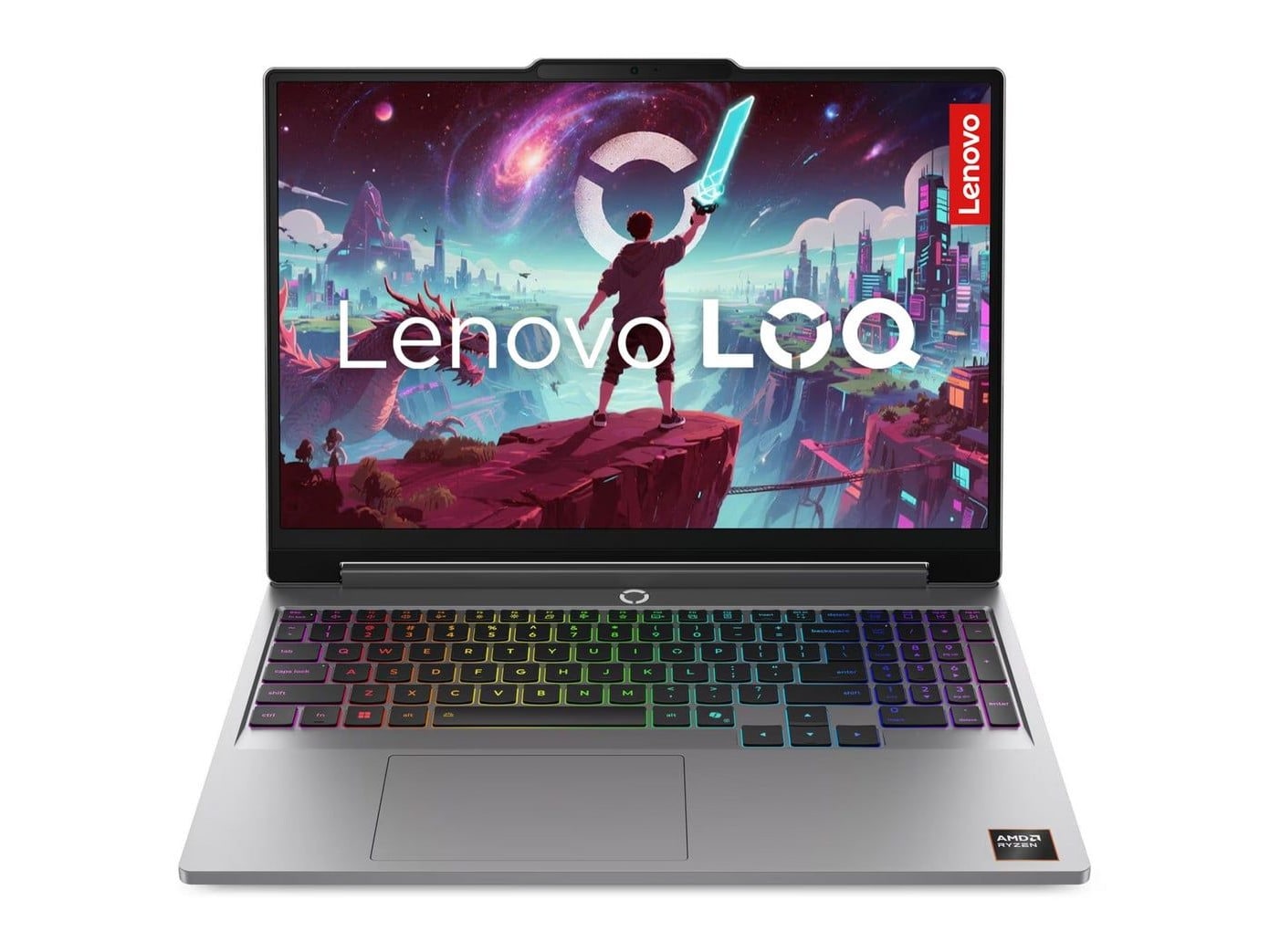 Lenovo - LOQ 15AHP11 83TN009LIX 15.3" - AMD Ryzen 7 250 chip - 16GB Memory - 512GB SSD - Gray