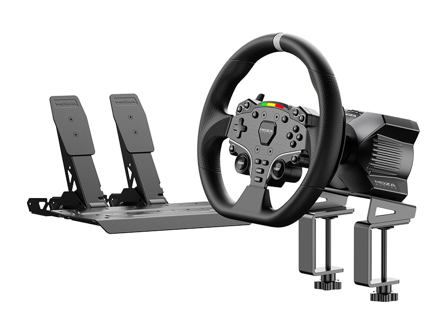 MOZA - R3 Racing Wheel and Pedals for PC