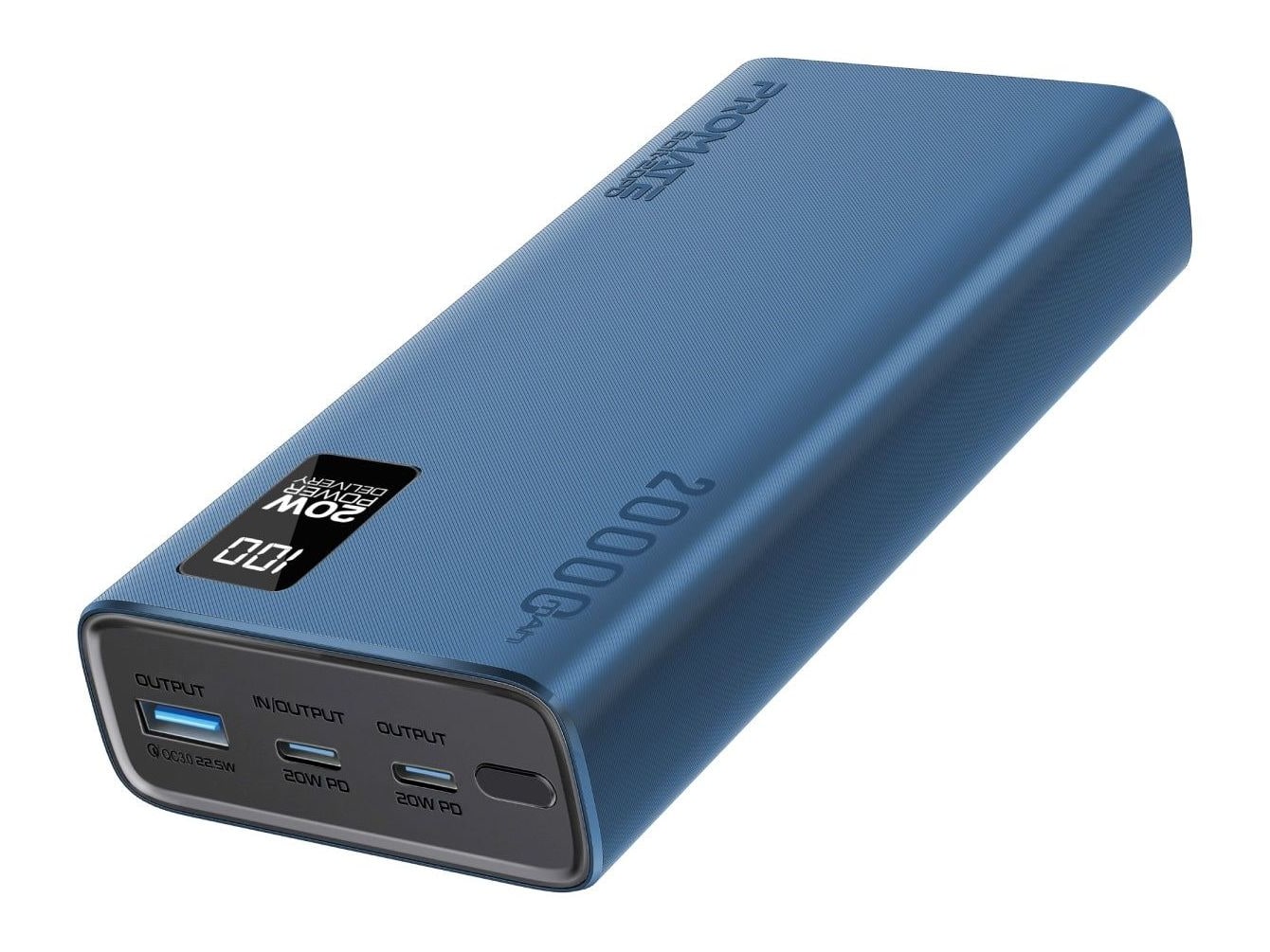 Promate - Bolt-20PD Power Banks - Blue