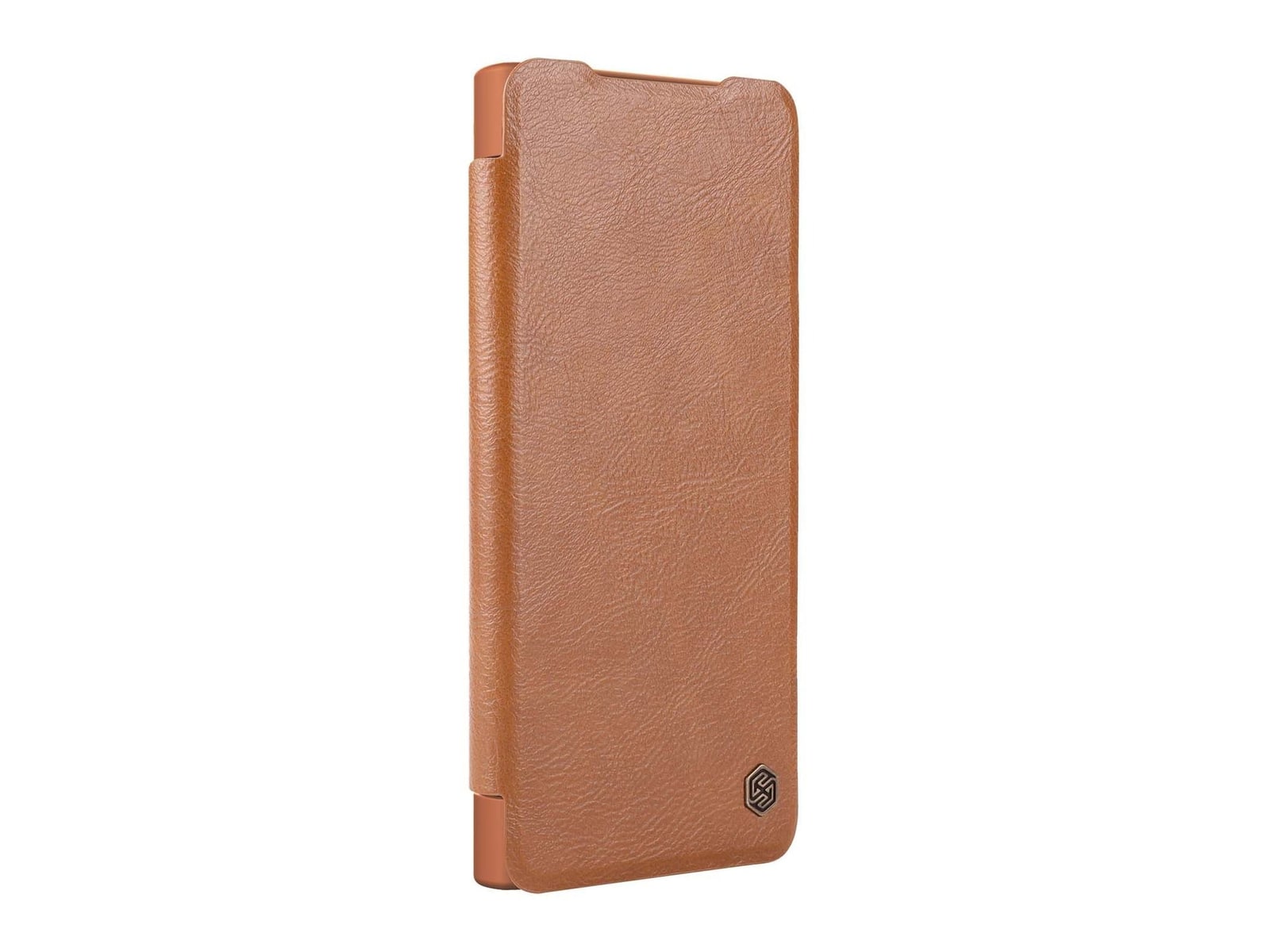 Nillkin - Qin CamProp Leather Case - Galaxy S24 Ultra - Brown