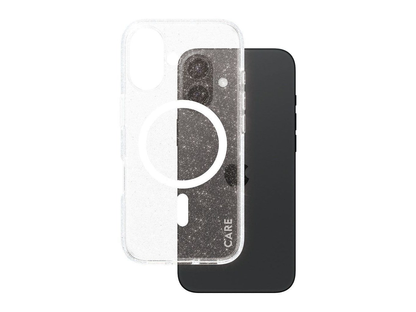 PanzerGlass - CARE Star Lit Case w. White MagSafe iPhone 16