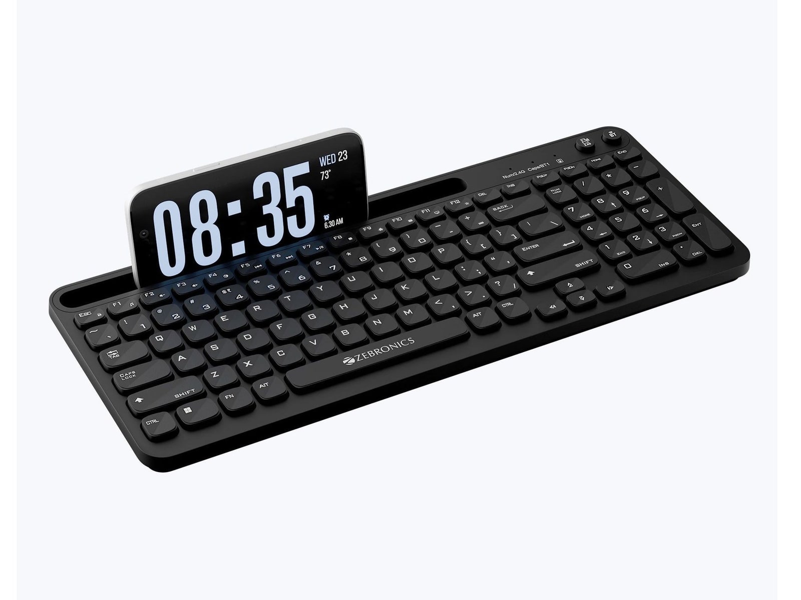 Zebronics - Zeb Keypad X3 Wireless Keyboards - Black