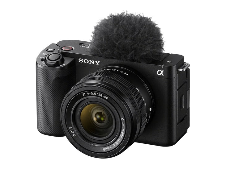 Sony - Alpha ZV-E1 12.1 MP Mirrorless Cameras FE28-60mm Lens Kit - Black