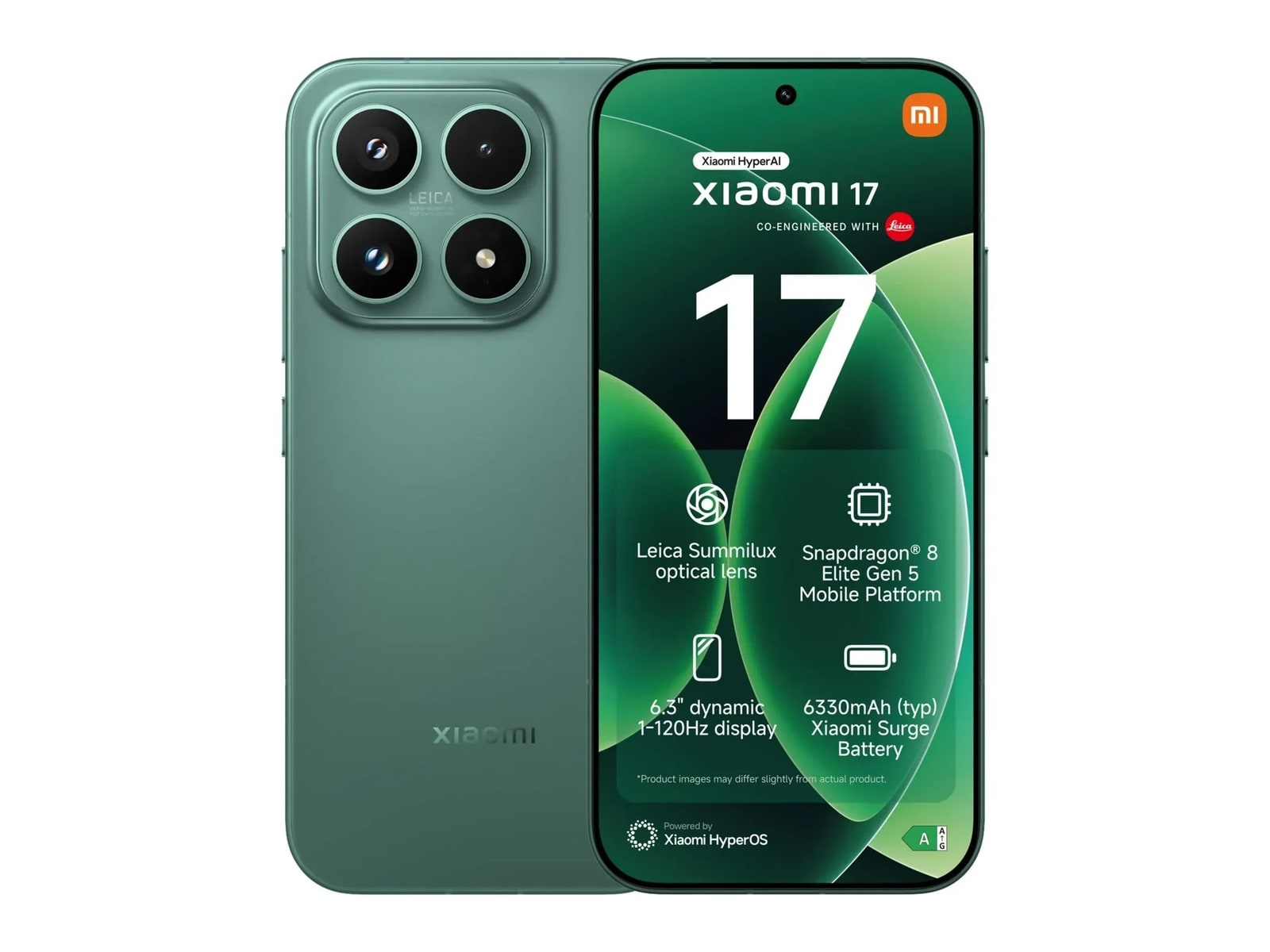 Xiaomi - 17 512 GB - Venture Green
